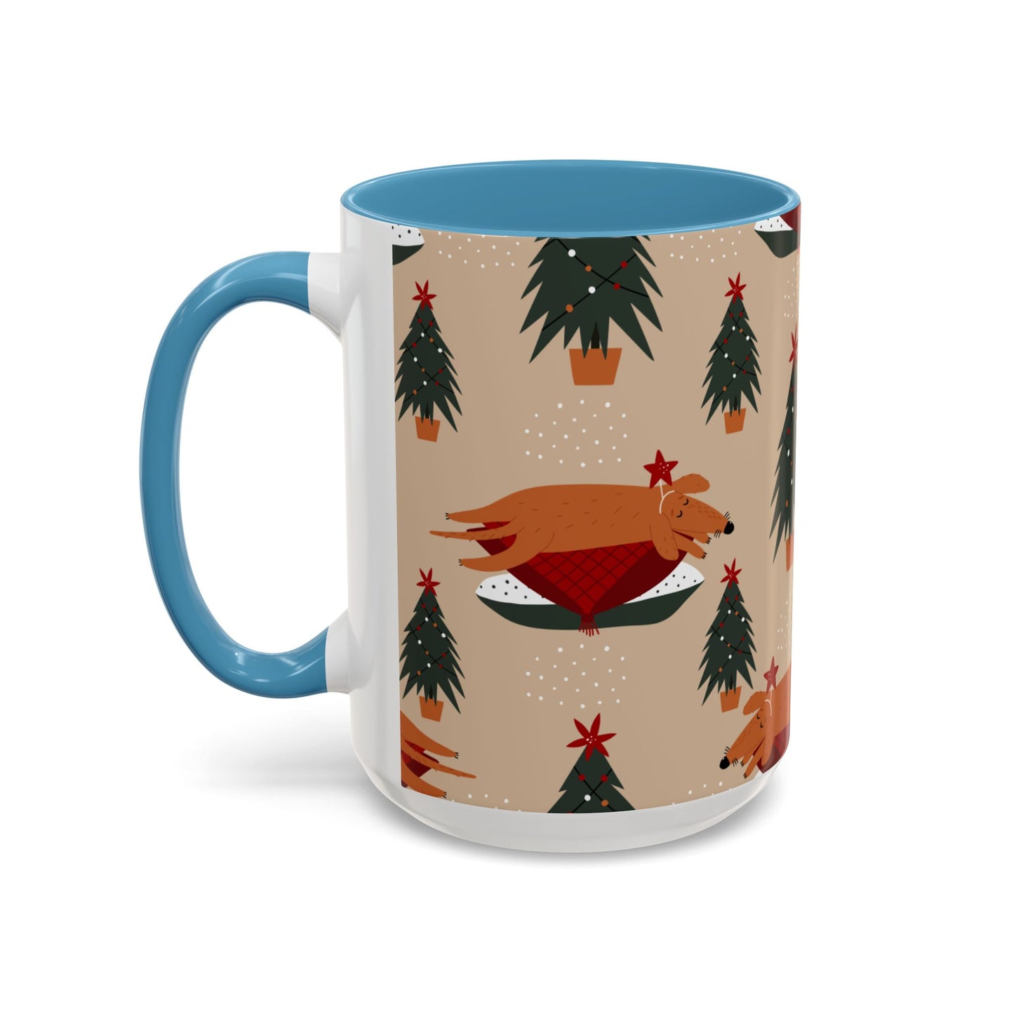 Christmas Accent Coffee Mug (11, 15oz)