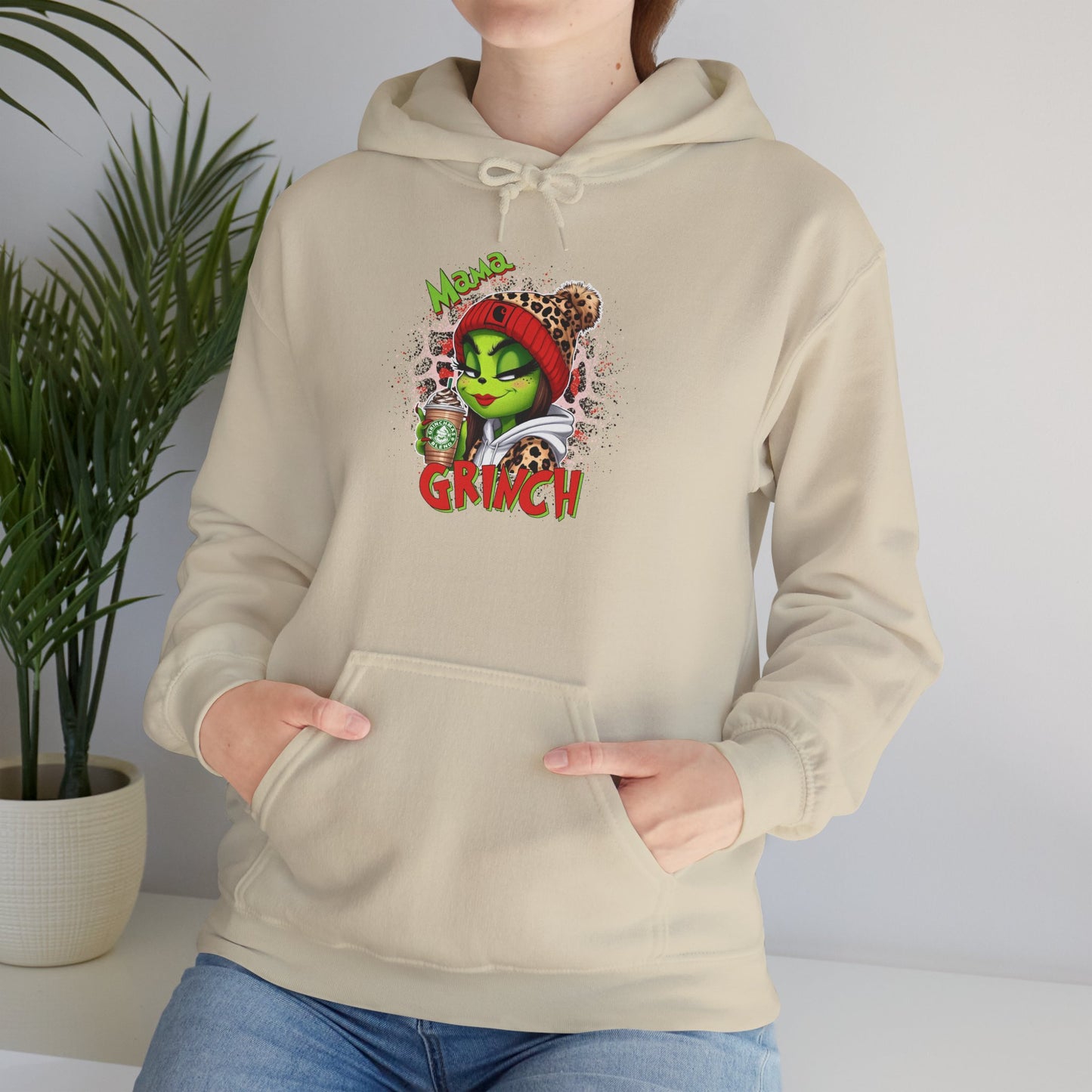 Grinch Holiday Hoodie, Unisex Sweatshirt for Christmas, Cozy Gift for Grinch Lovers, Festive Sweatshirt, Cute Winter Apparel