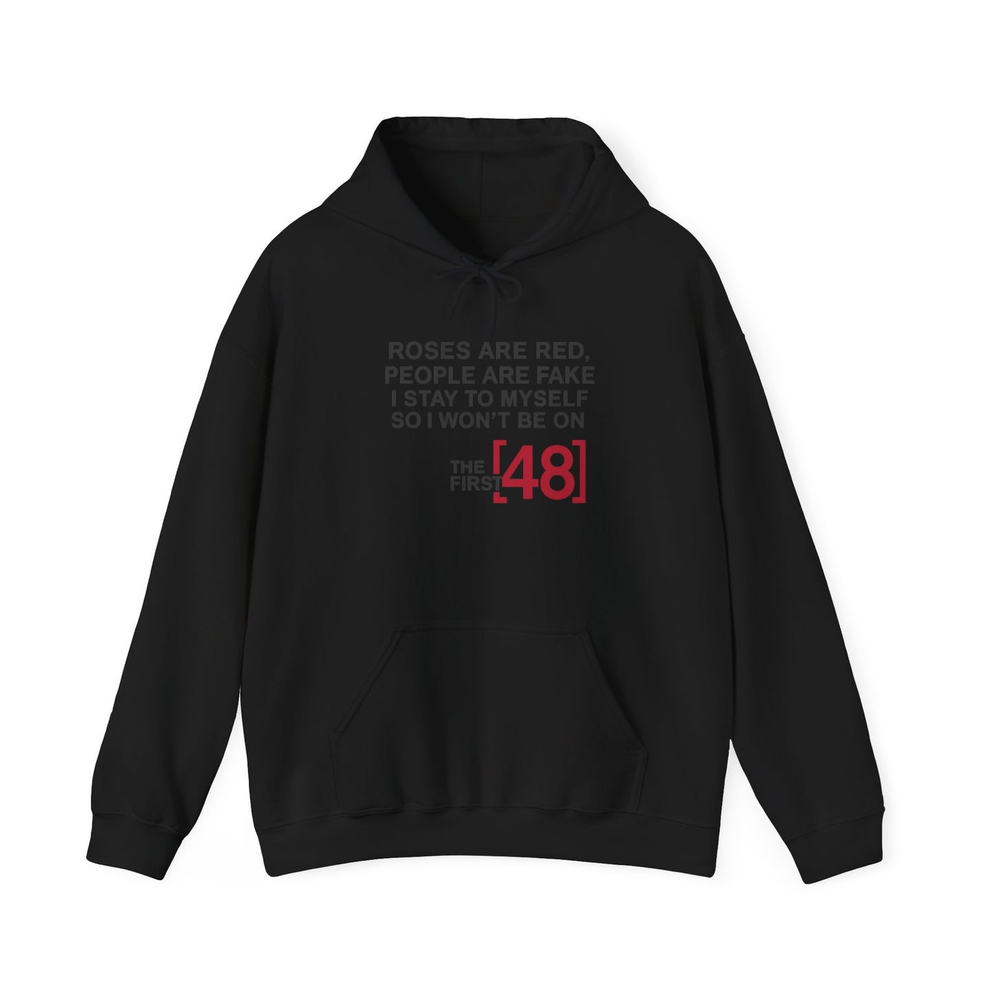 Roses Are Red Hoodie, Unisex Hoodie, Funny Gift, Casual Wear, Perfect for Birthdays and Everyday Wear