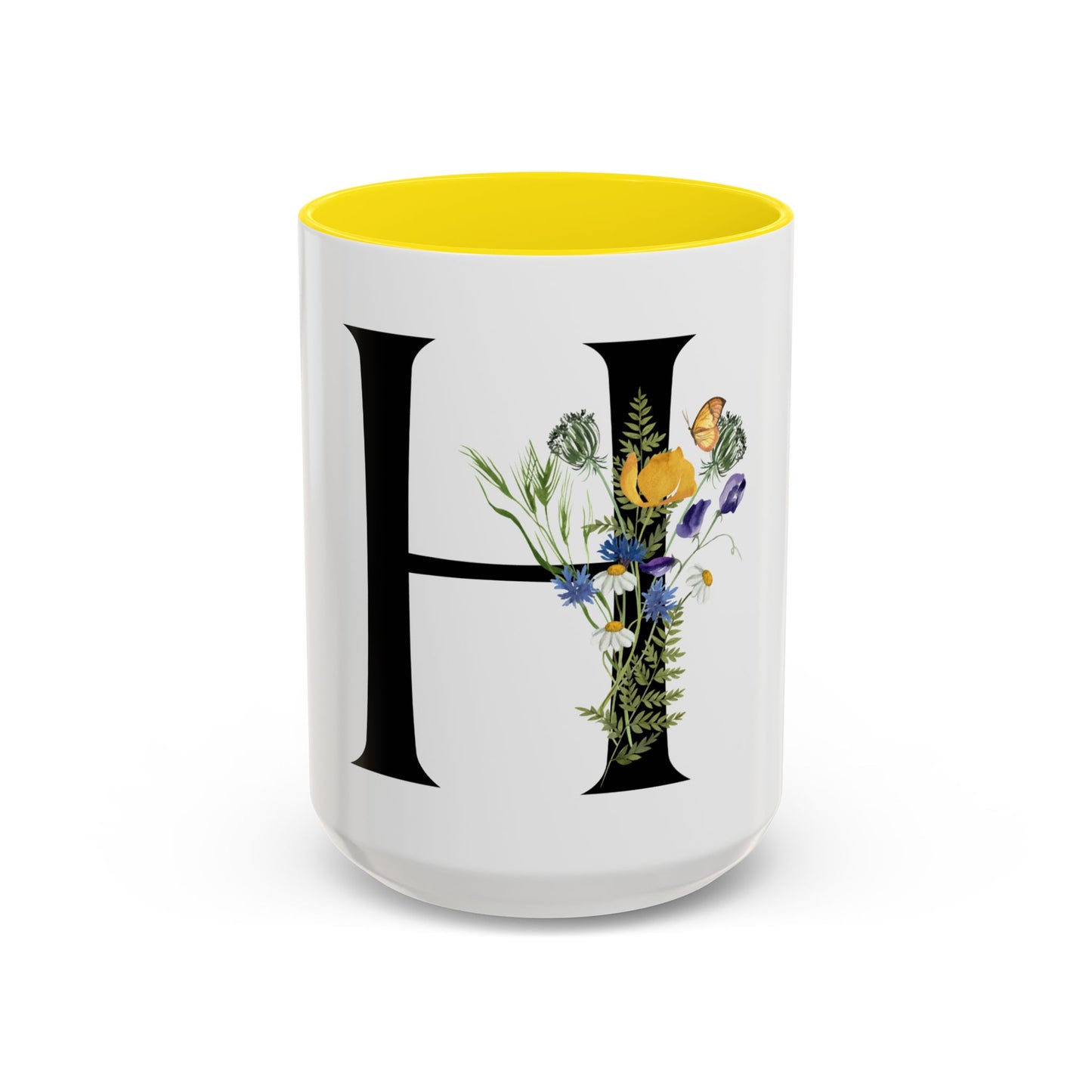 Alphabet Letter Accent Coffee Mug