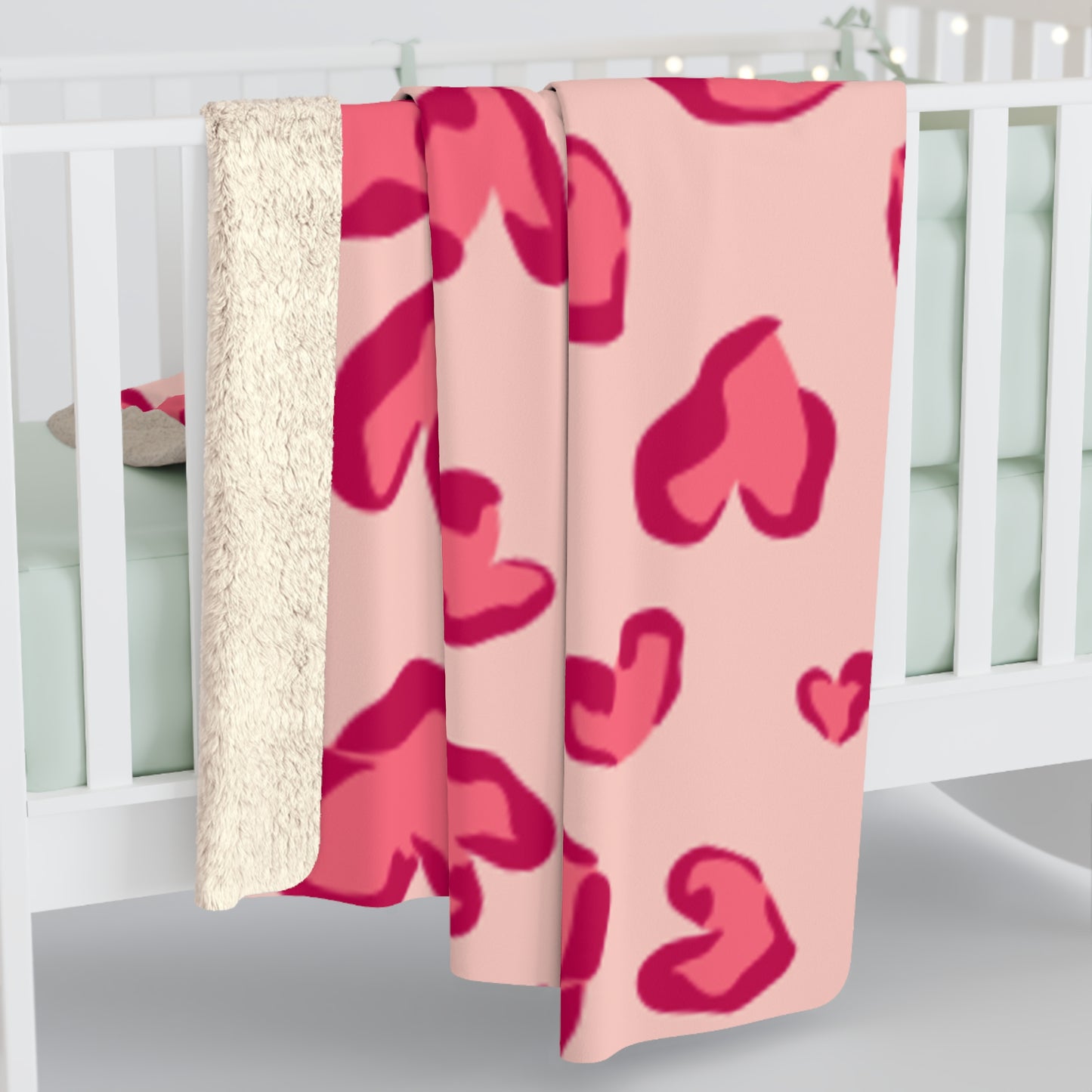 Valentines Sherpa Fleece Blanket