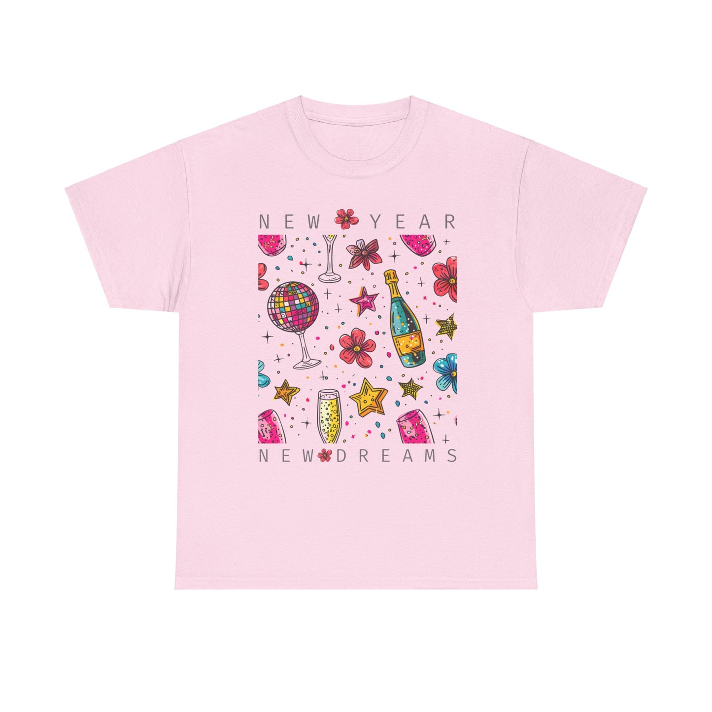 New Year Unisex Heavy Cotton Tee
