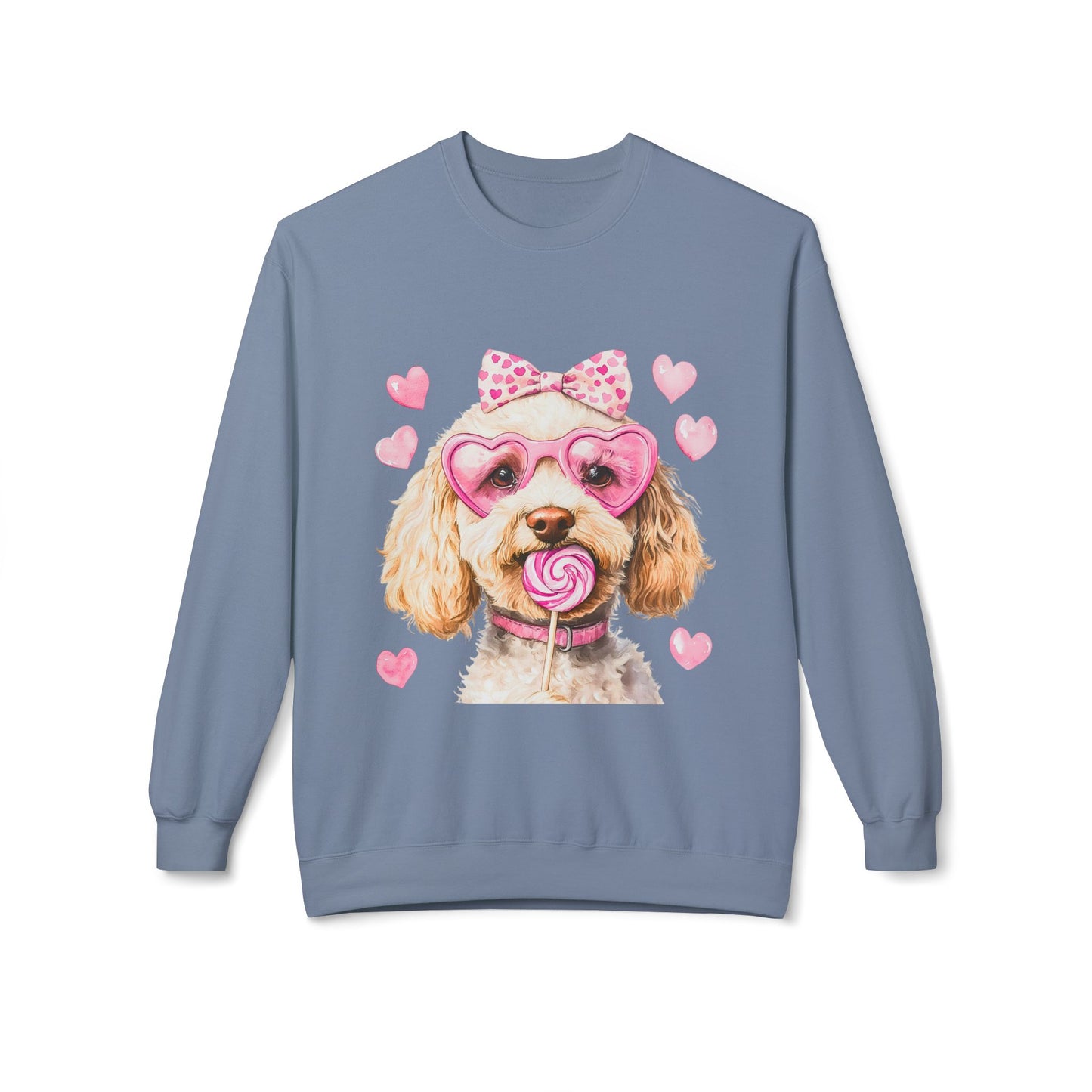 Valentines Unisex Midweight Softstyle Fleece Crewneck Sweatshirt