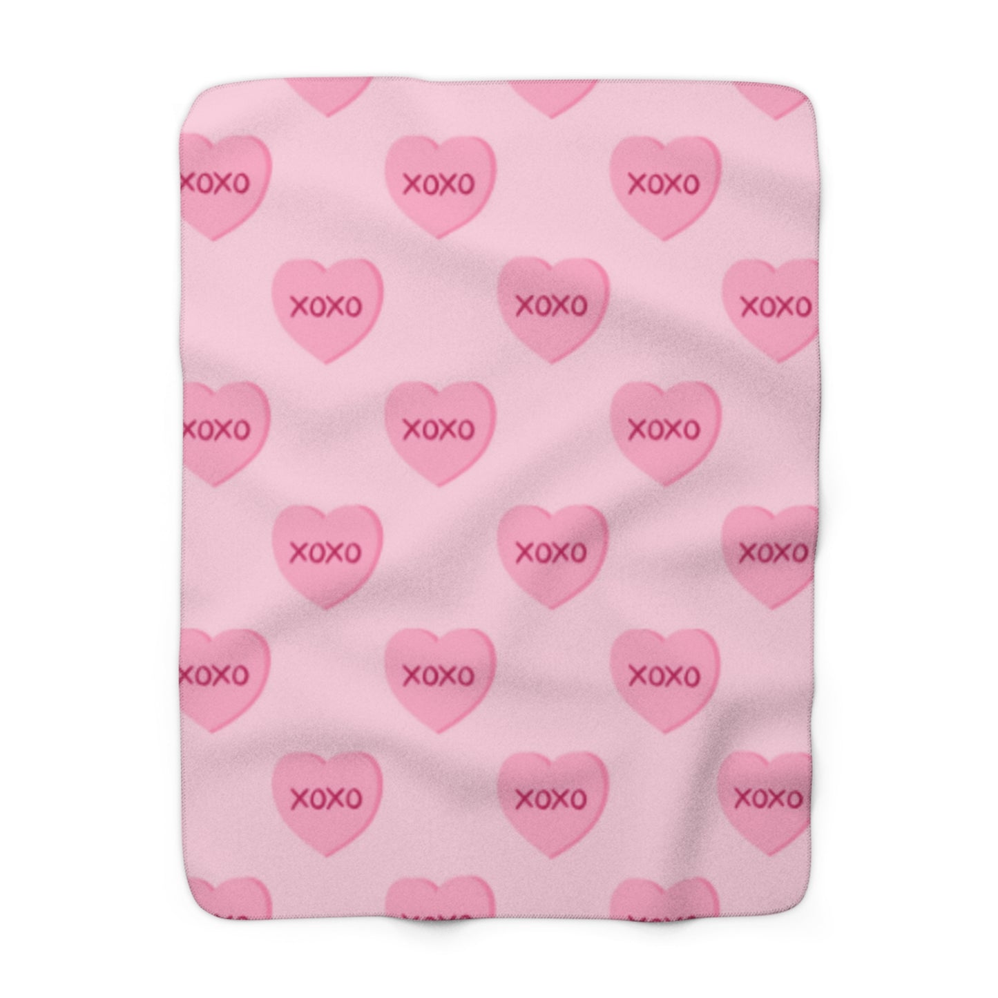 Valentines Sherpa Fleece Blanket