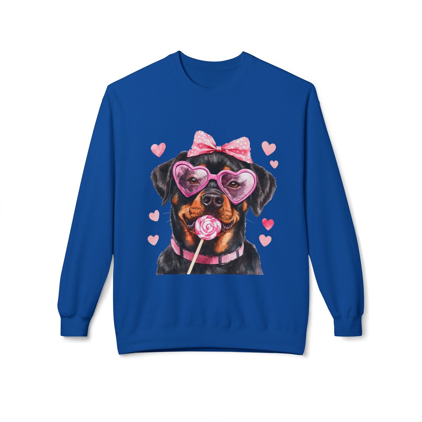 Valentines Unisex Midweight Softstyle Fleece Crewneck Sweatshirt