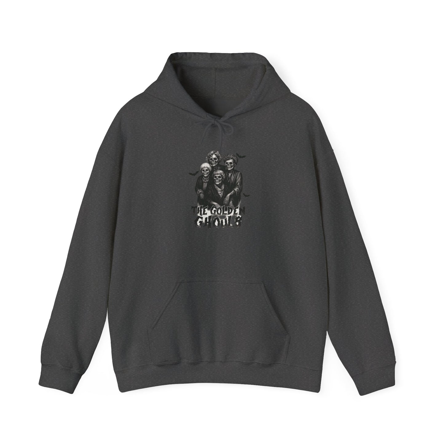 Golden Ghouls Hoodie | Spooktacular Hoodie for Halloween, Cozy Unisex Pullover, Perfect Gift for Ghost Lovers, Fall Apparel
