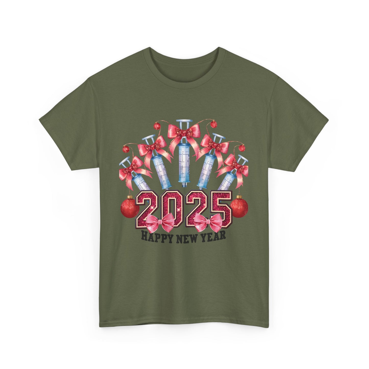 New Year Unisex Heavy Cotton Tee