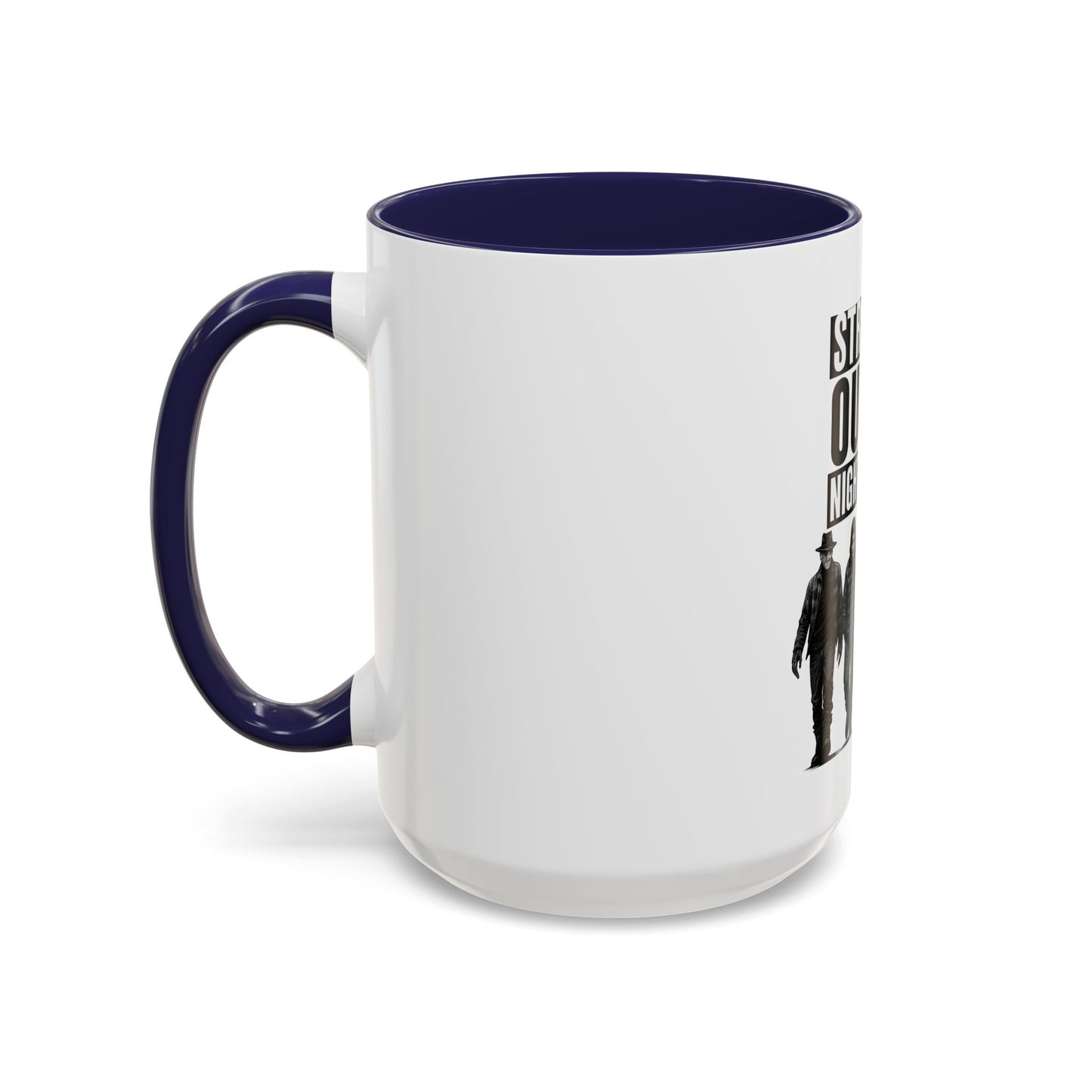 Straight Outta Nightmares Accent Coffee Mug | Spooky Mug, Horror Coffee Cup, Unique Gift for Halloween, Funware, Collectible Tea Mug
