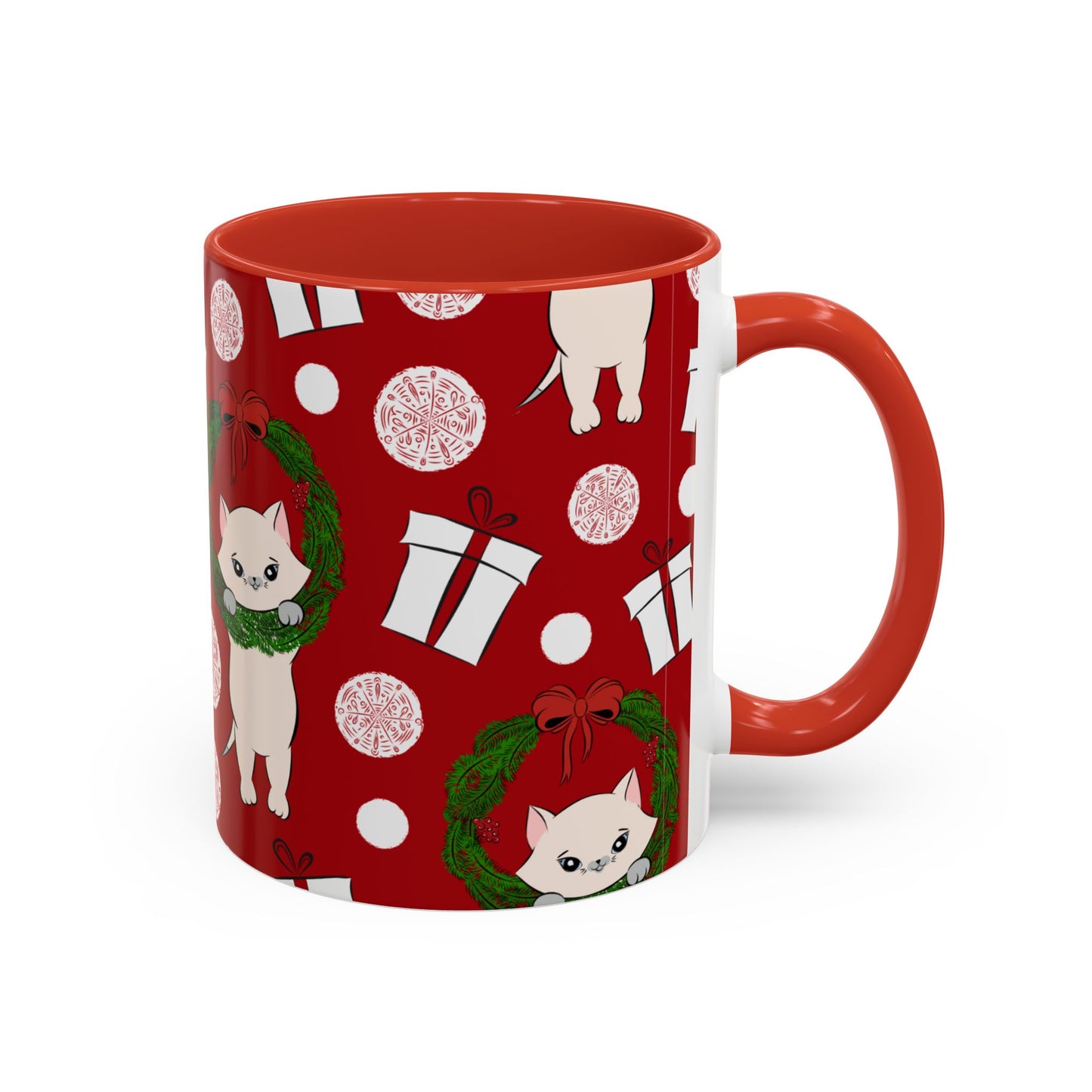 Christmas Accent Coffee Mug (11, 15oz)