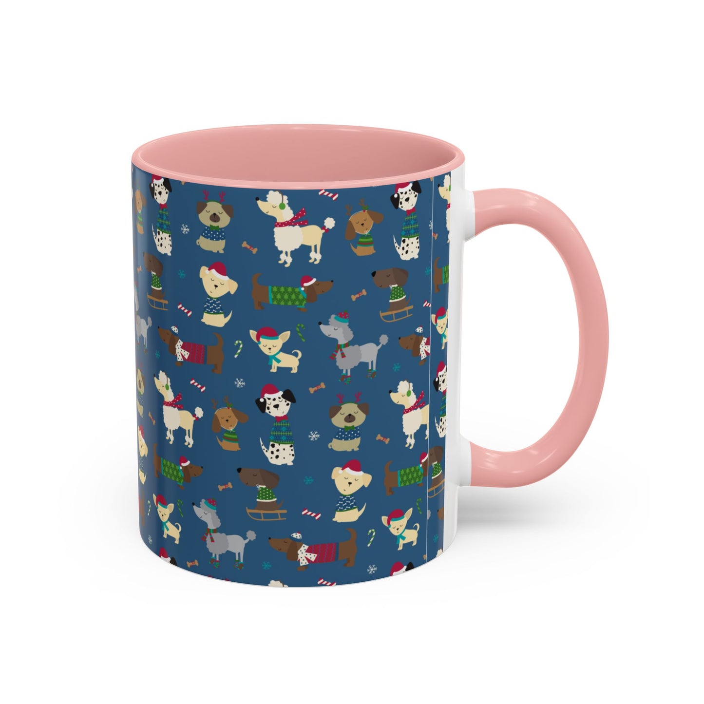 Christmas Accent Coffee Mug (11, 15oz)