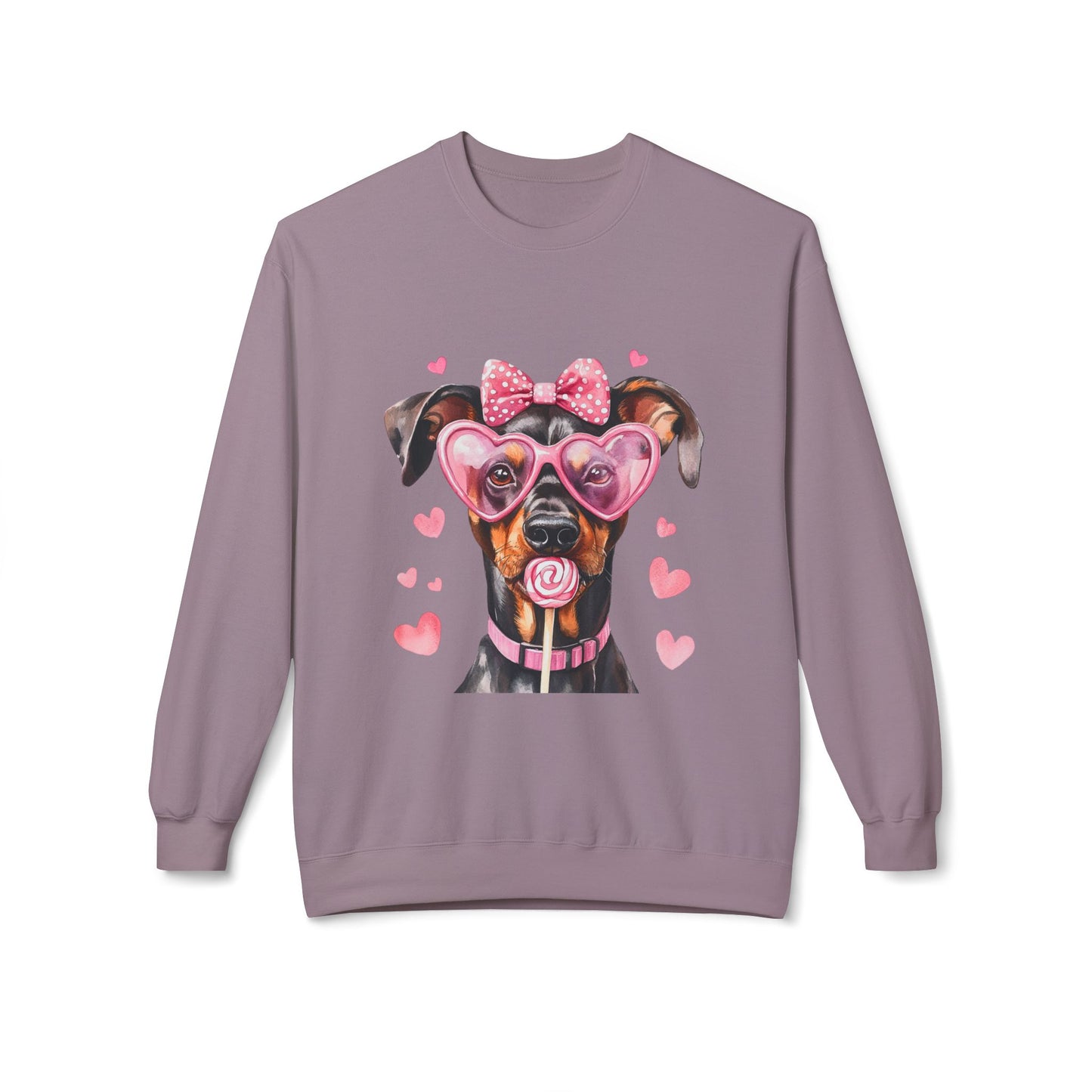Valentines Unisex Midweight Softstyle Fleece Crewneck Sweatshirt