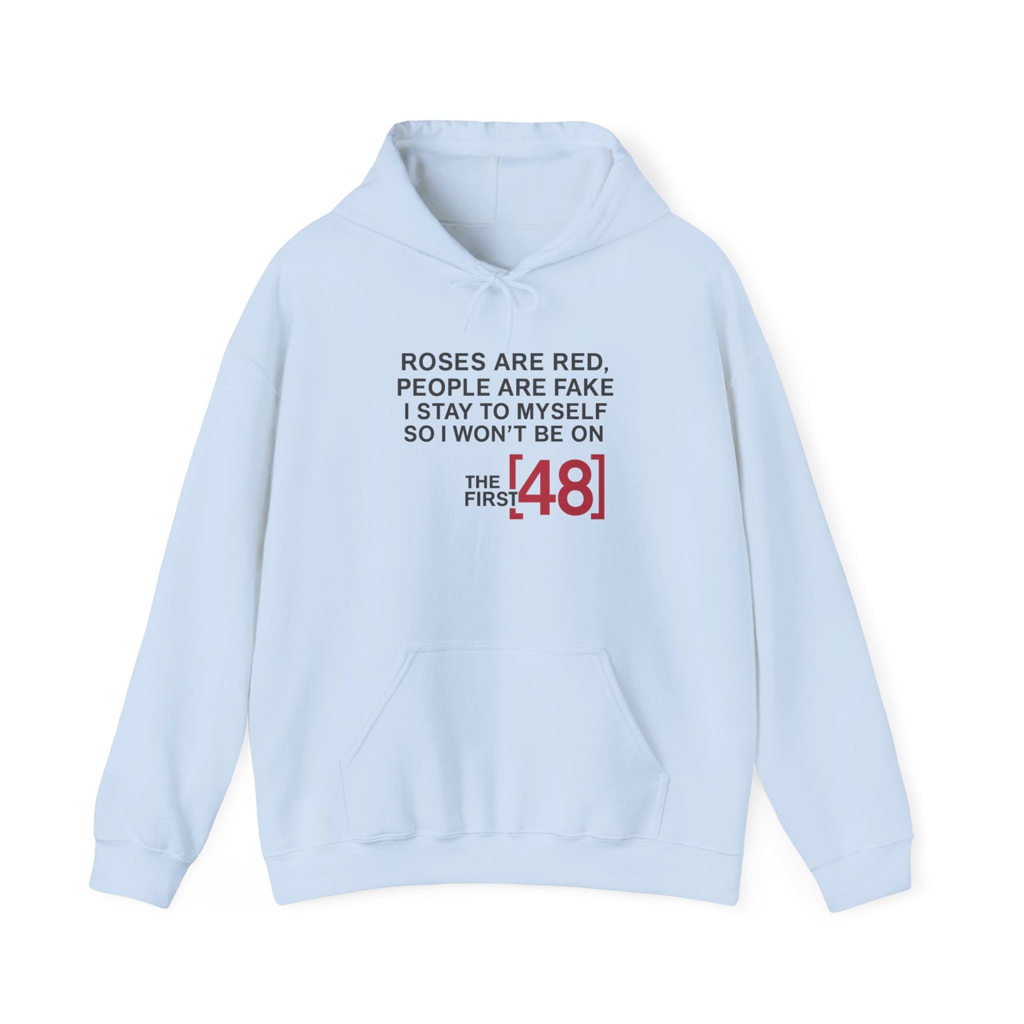 Roses Are Red Hoodie, Unisex Hoodie, Funny Gift, Casual Wear, Perfect for Birthdays and Everyday Wear