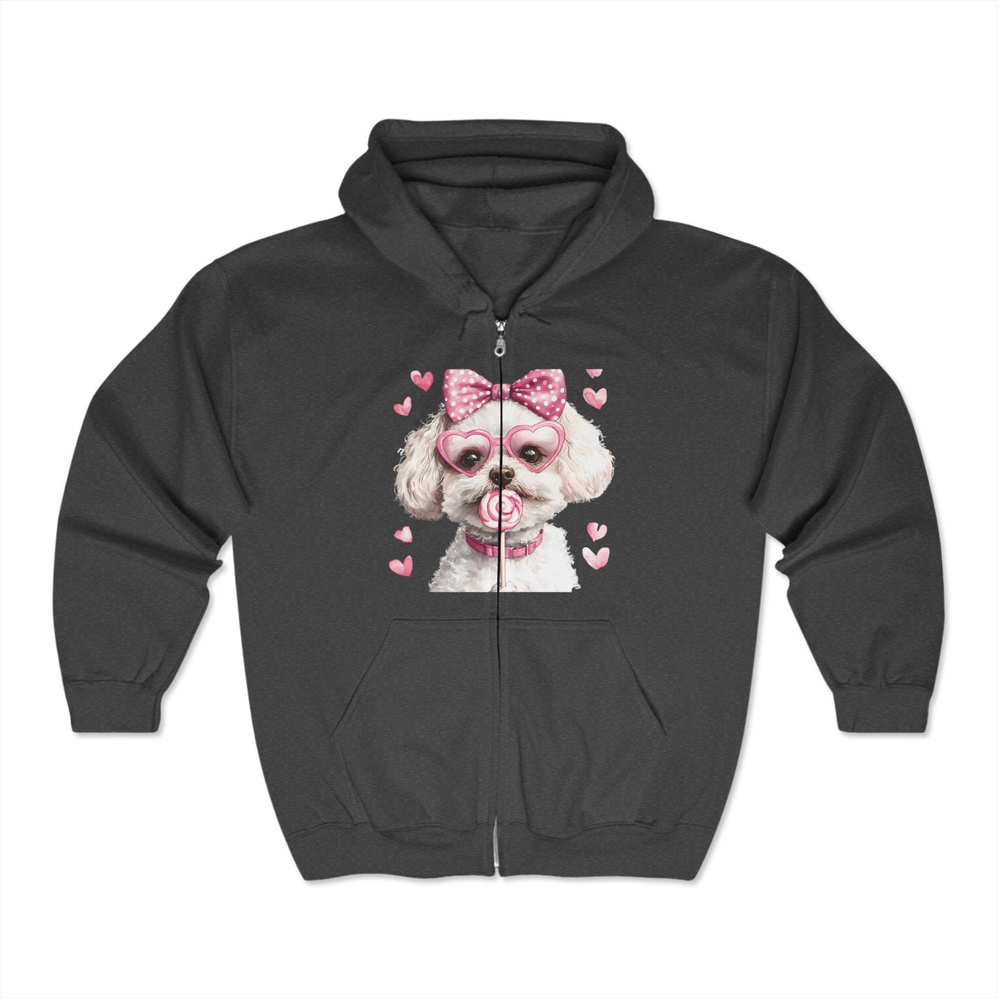 Valentines Unisex Heavy Blend™ Full Zip Hoodies