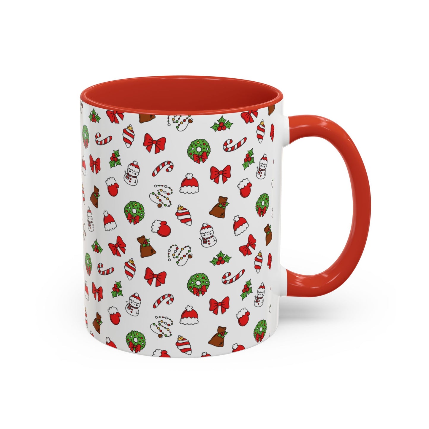Christmas Accent Coffee Mug (11, 15oz)