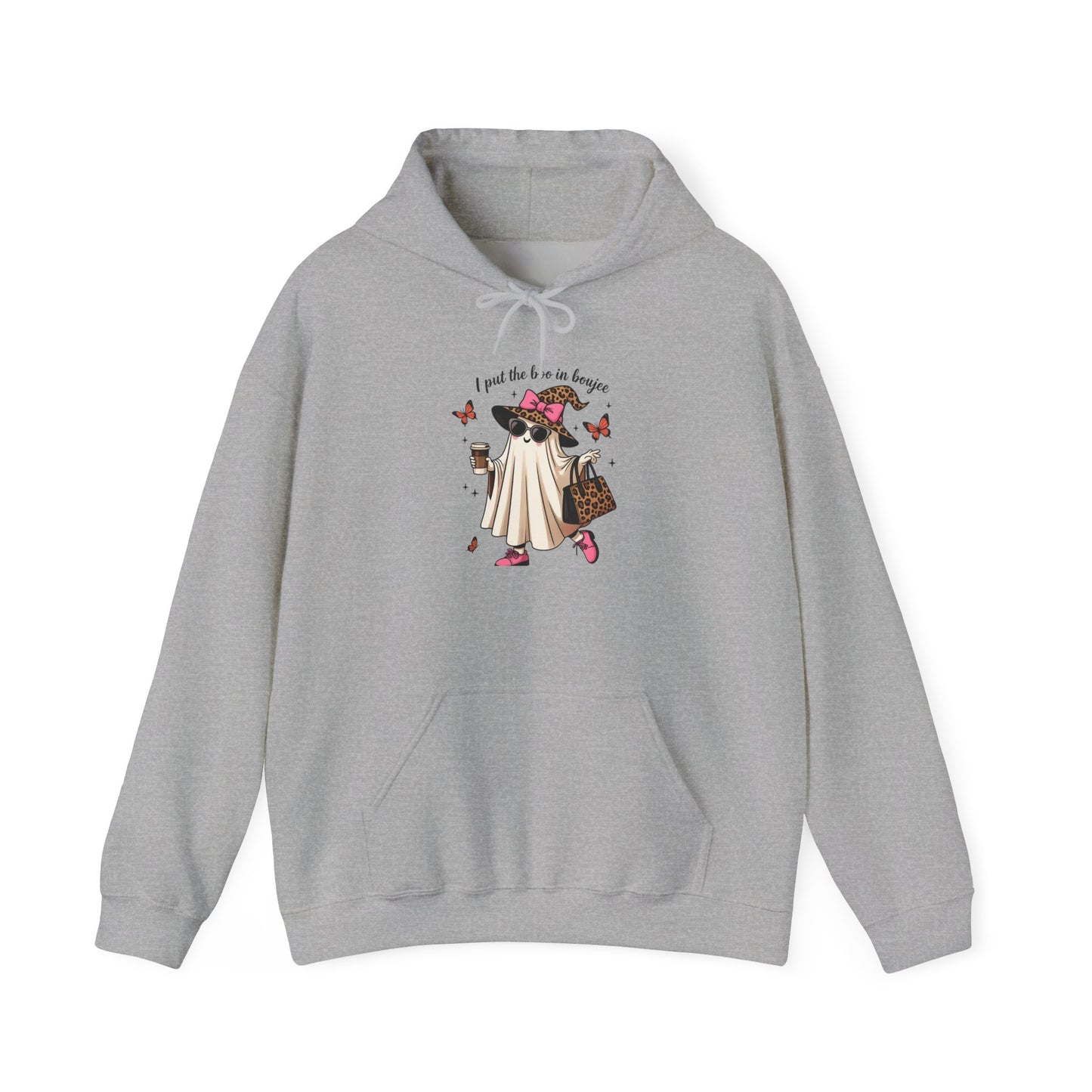 Fashionable Fun Hoodie with Butterfly Print – Perfect for Casual Wear, Gifts, Spring Outfits, Art Lovers, Cozy Days