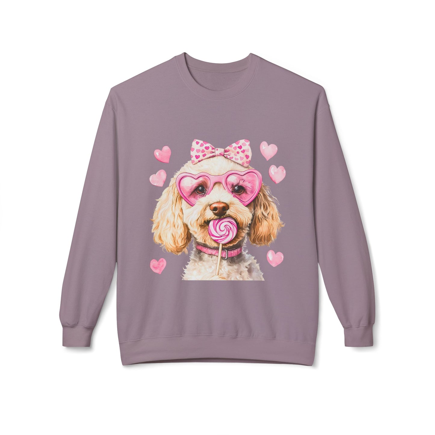 Valentines Unisex Midweight Softstyle Fleece Crewneck Sweatshirt