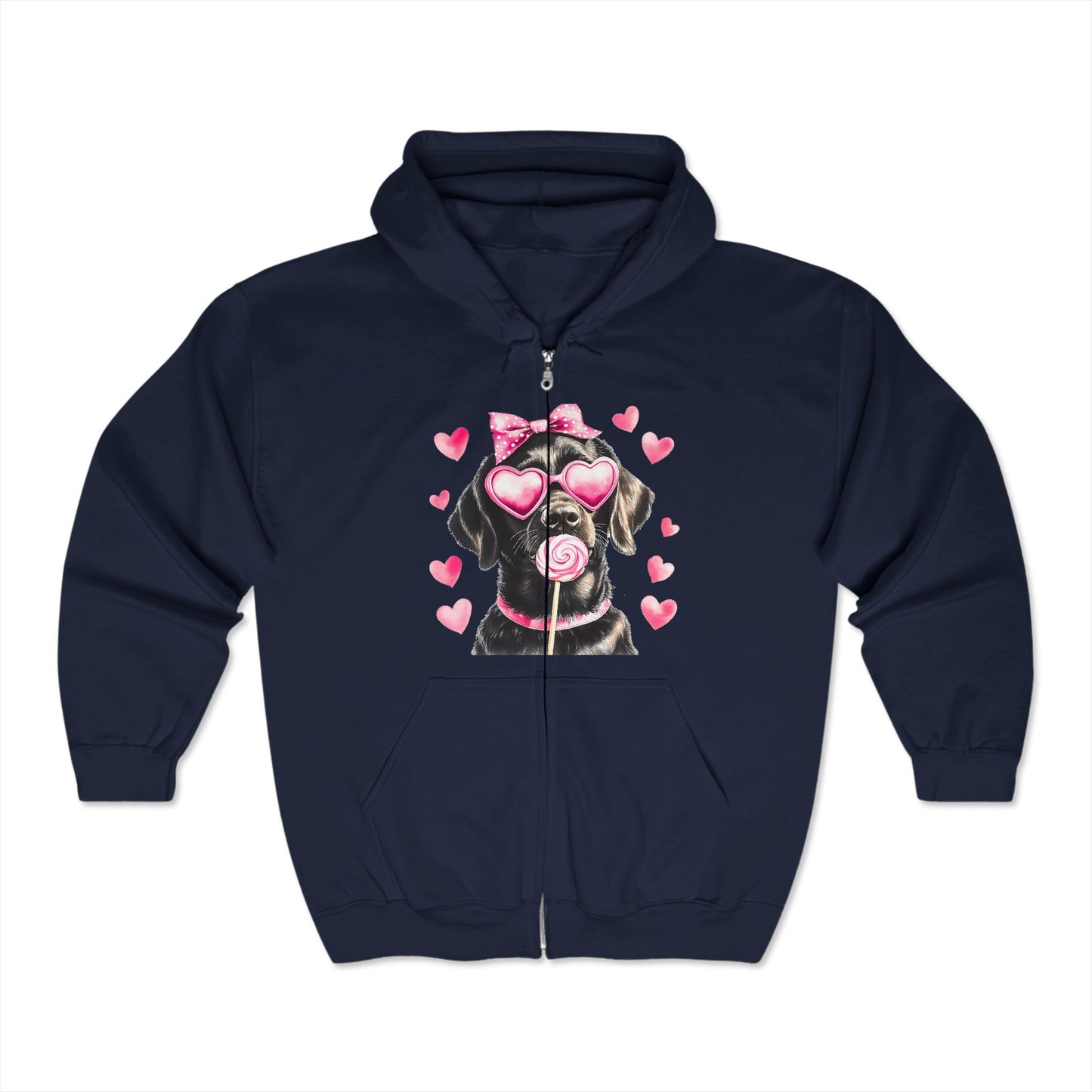 Valentines Unisex Heavy Blend™ Full Zip Hoodies