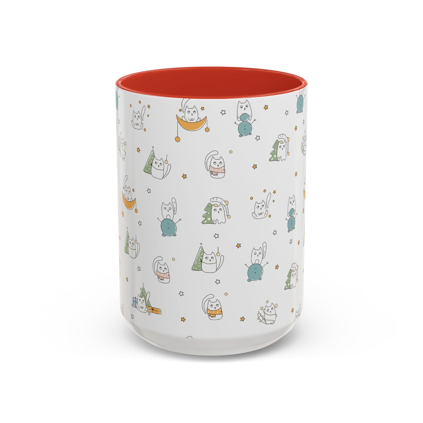Christmas Accent Coffee Mug (11, 15oz)