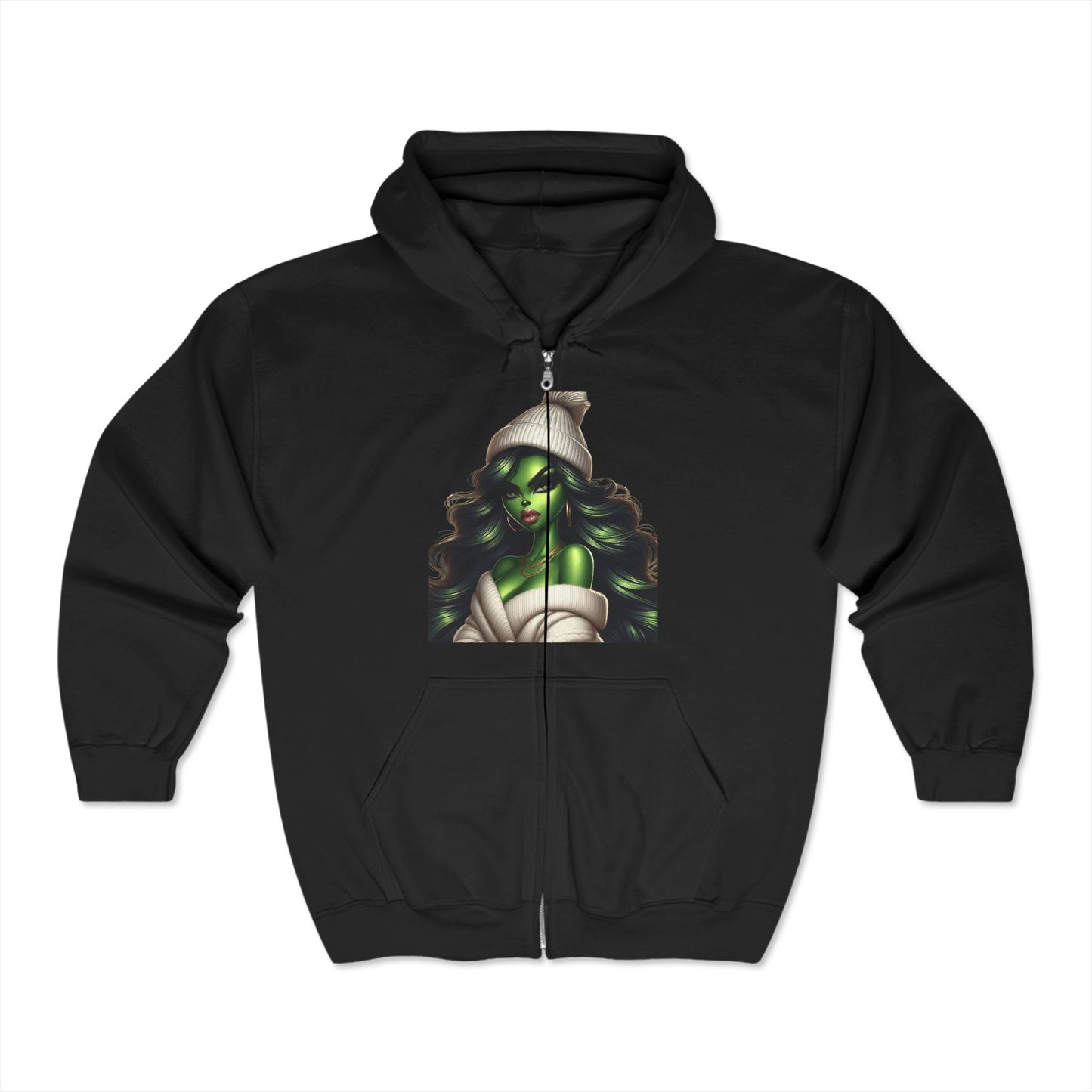 Christmas Unisex Heavy Blend™ Full Zip Hooded Sweatshirt