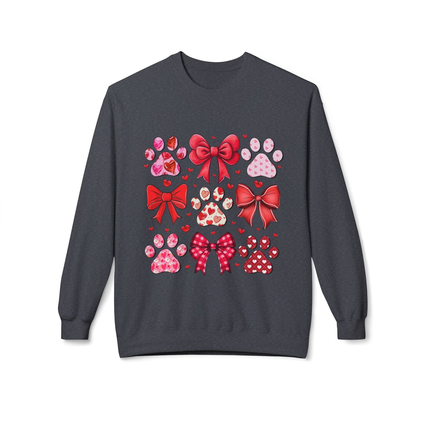 Valentines Unisex Midweight Softstyle Fleece Crewneck Sweatshirt