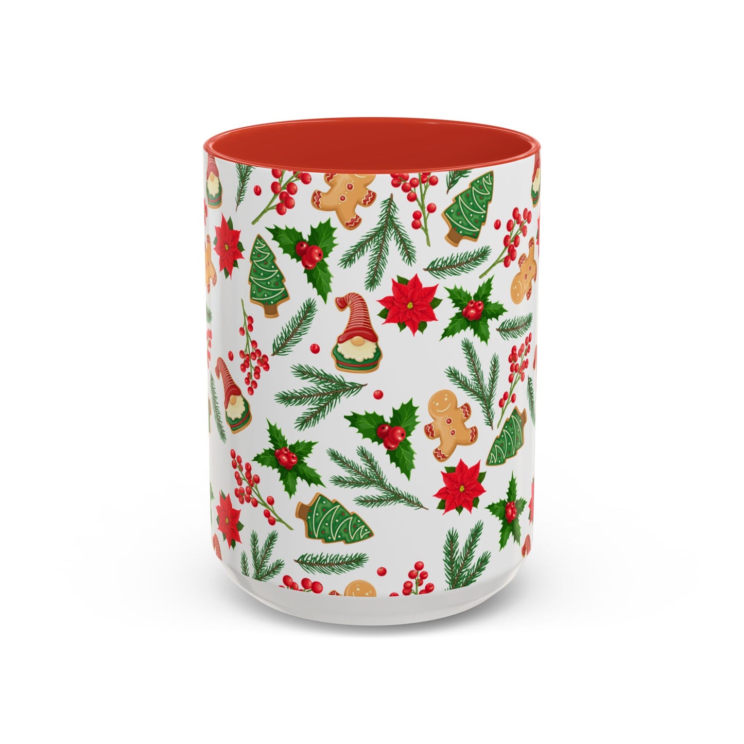 Christmas Accent Coffee Mug (11, 15oz)
