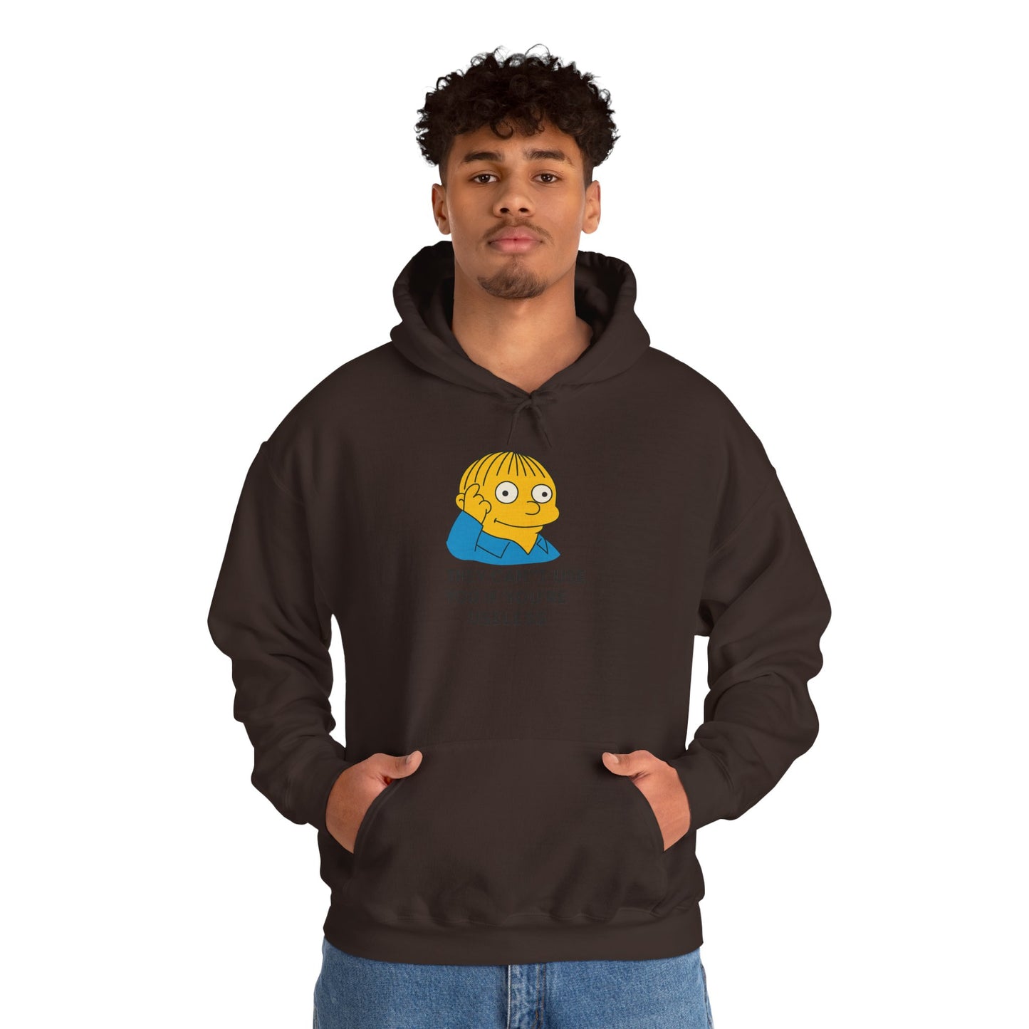 Rugged Humor Hooded Sweatshirt - Quirky Gift for Friends, Casual Wear, Comfortable Layer, Funny Saying Sweatshirt, Unique Hoodie