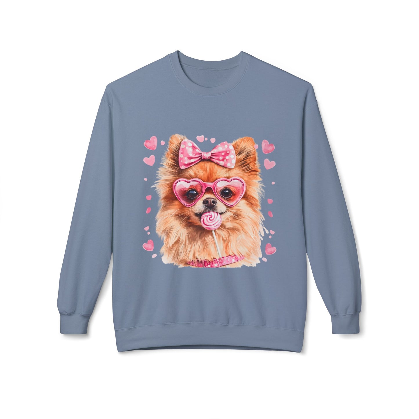 Valentines Unisex Midweight Softstyle Fleece Crewneck Sweatshirt