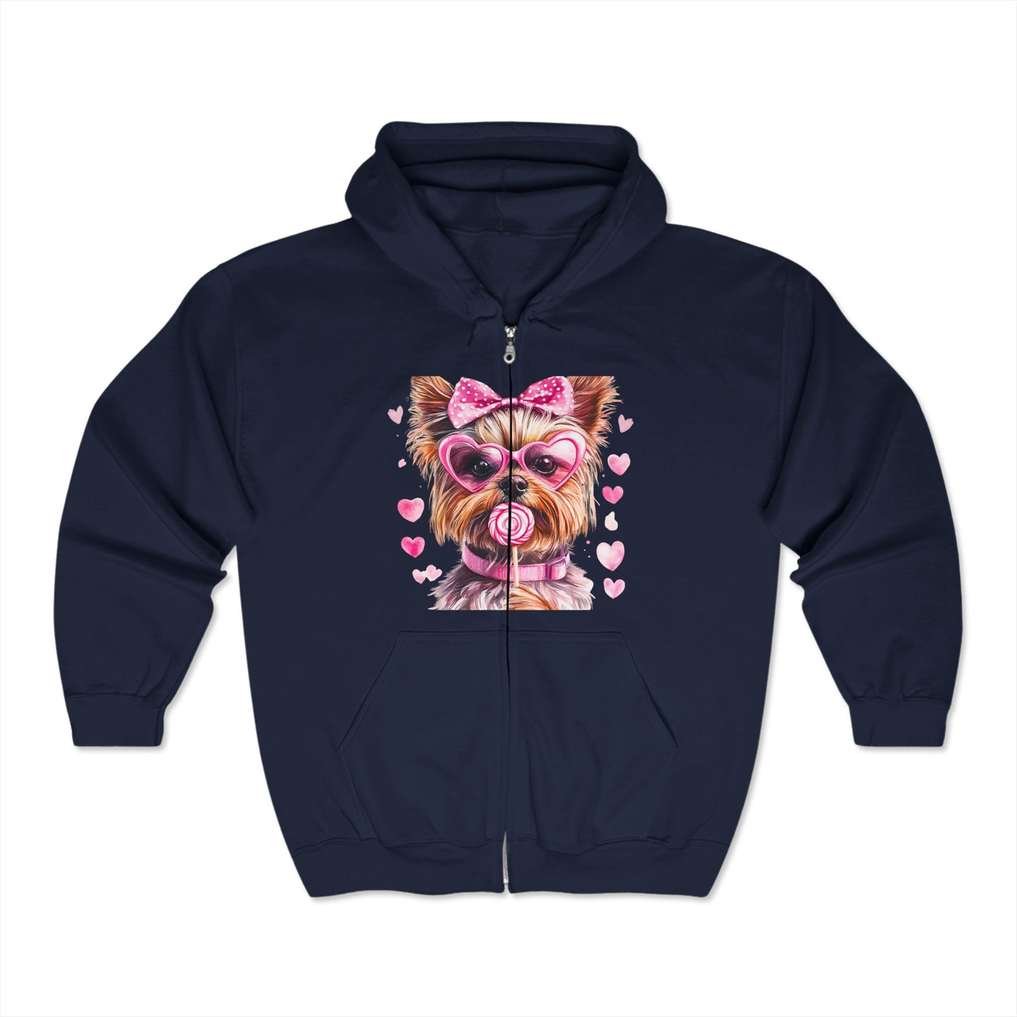 Valentines Unisex Heavy Blend™ Full Zip Hooded Sweatshirt