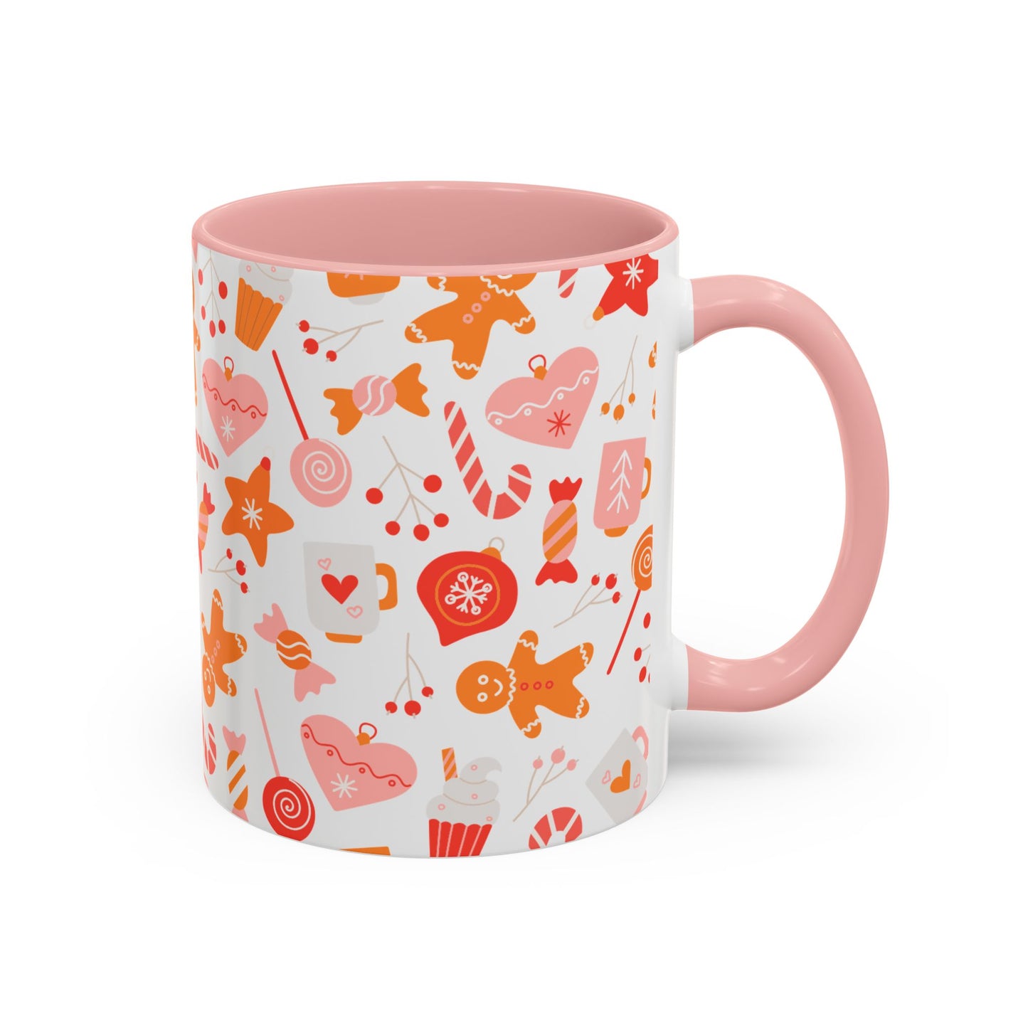 Christmas Accent Coffee Mug (11, 15oz)