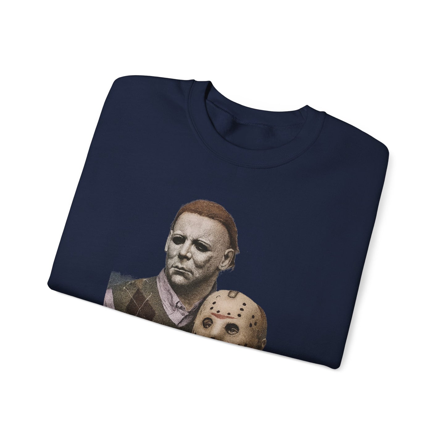 Horror Movie Sweatshirt: Scary Crewneck for Halloween, Cosplay, Horror Fans, Unisex Gift, Cozy Pullover