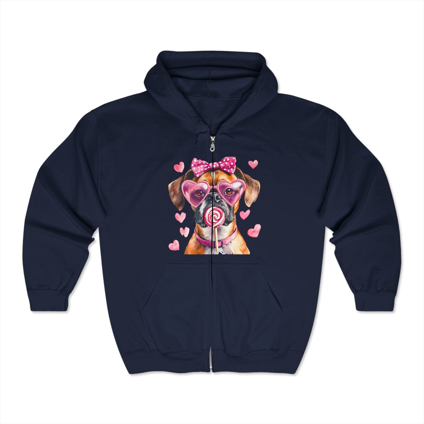 Valentines Unisex Heavy Blend™ Full Zip Hoodies