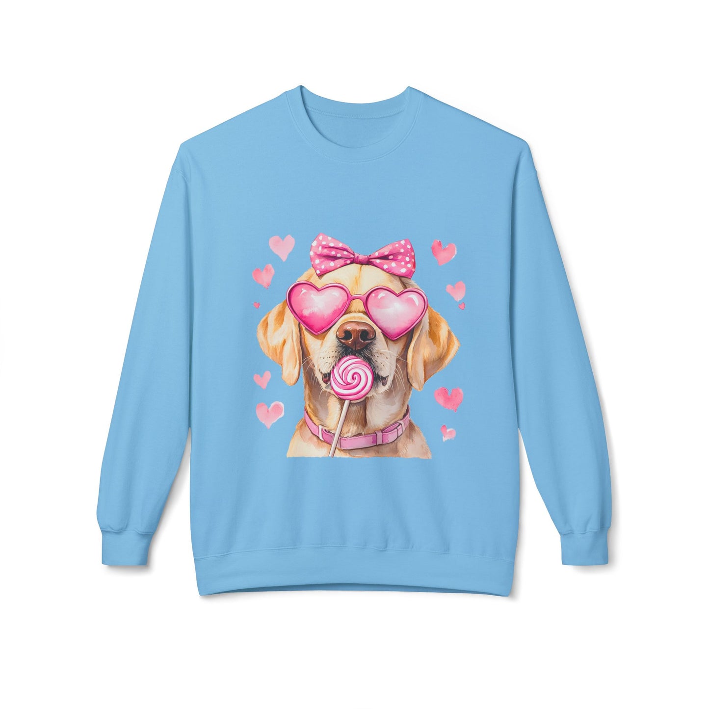 Valentines Unisex Midweight Softstyle Fleece Crewneck Sweatshirt