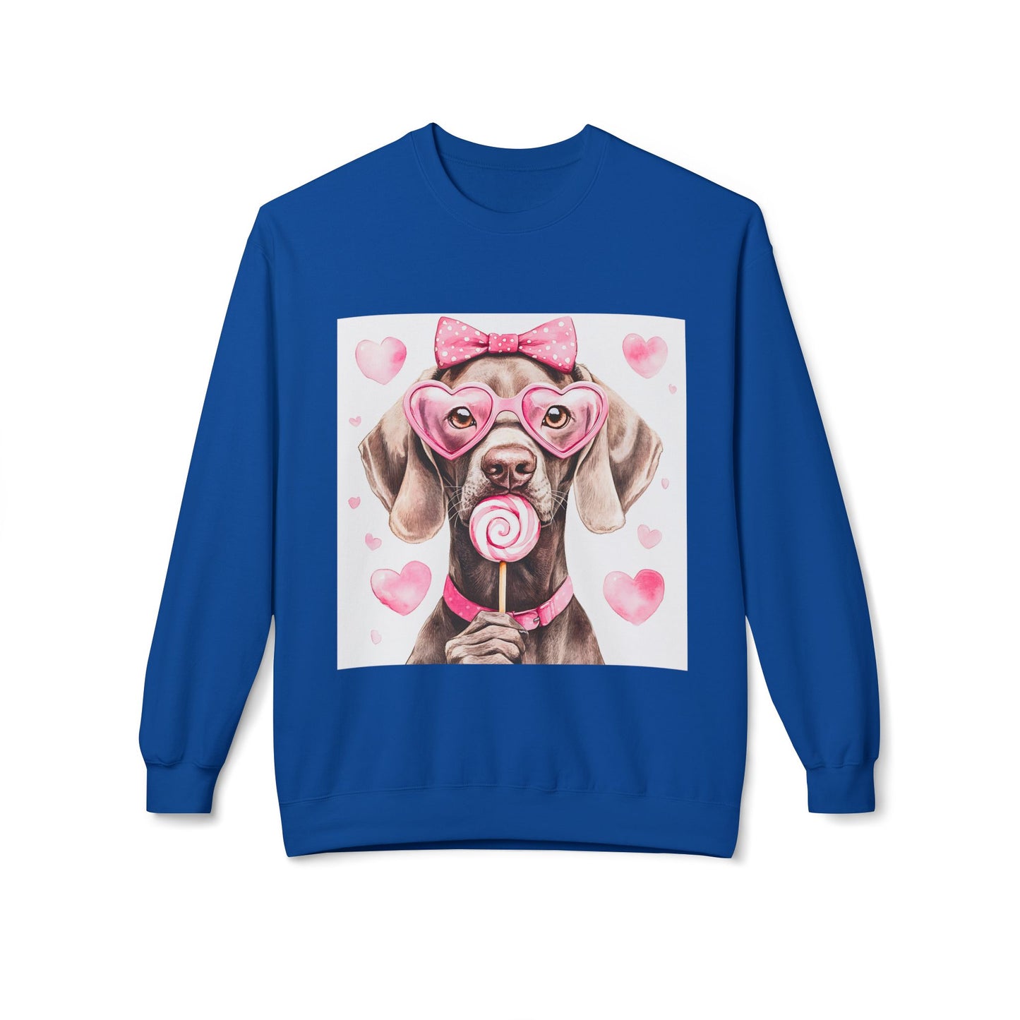 Valentines Unisex Midweight Softstyle Fleece Crewneck Sweatshirt