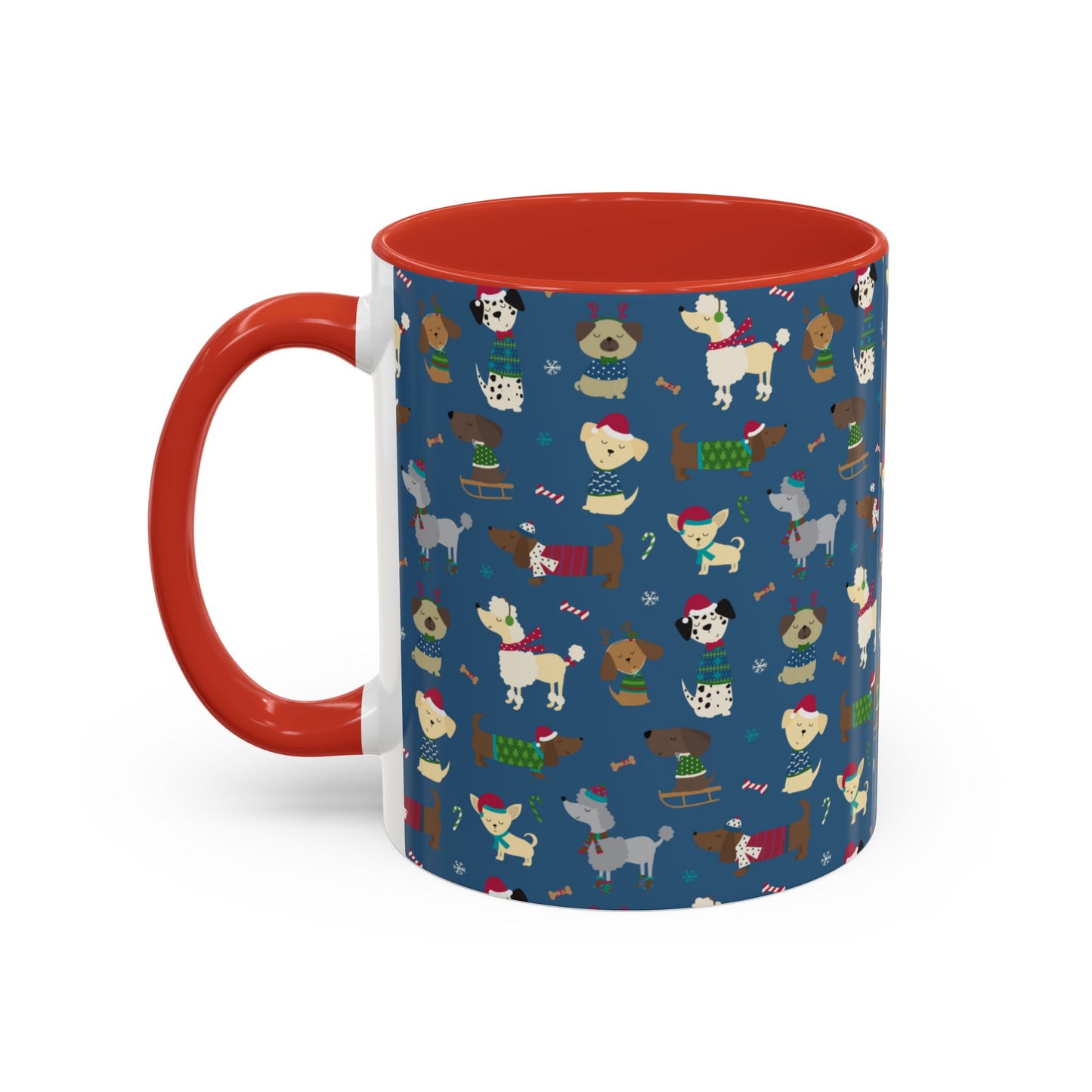 Christmas Accent Coffee Mug (11, 15oz)