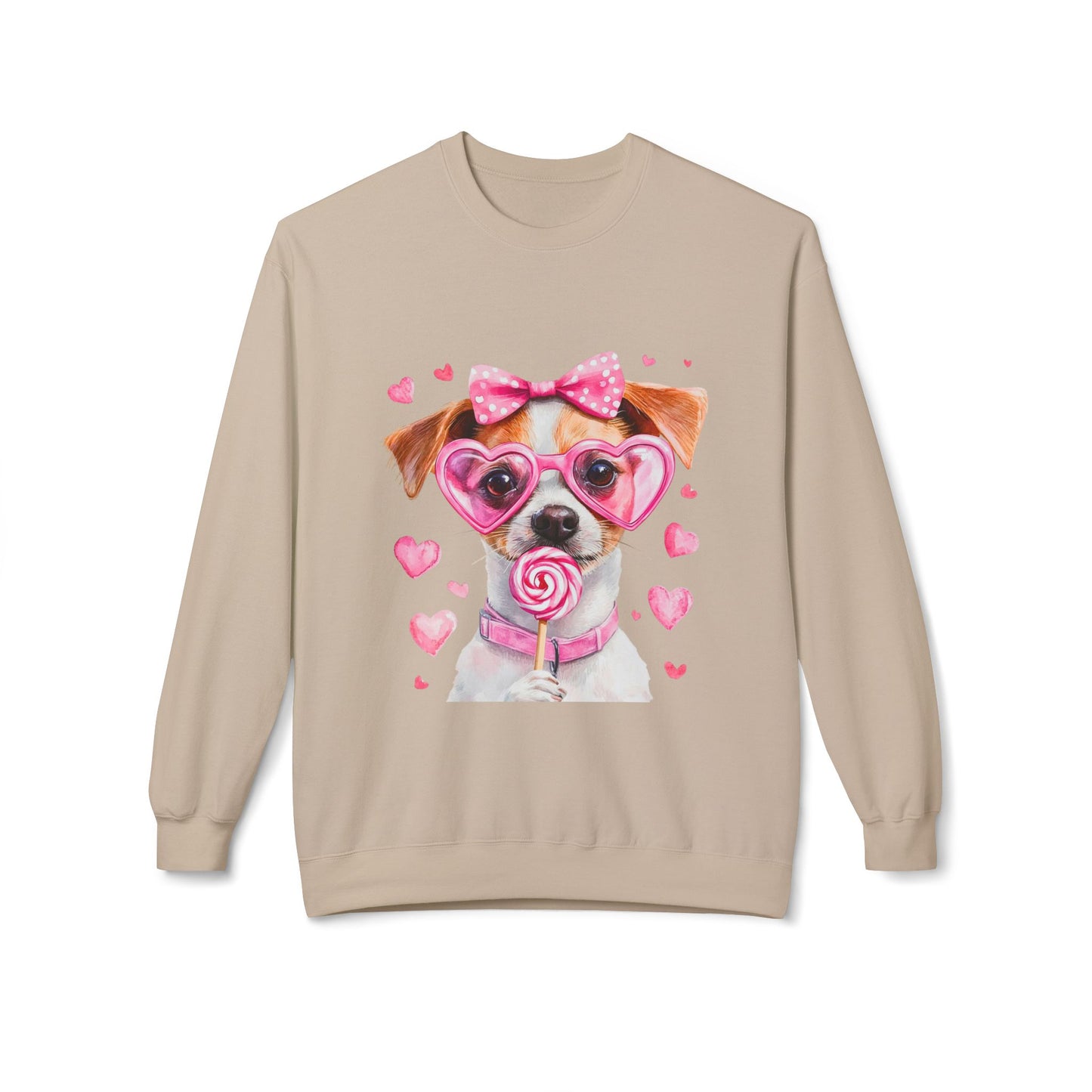 Valentines Unisex Midweight Softstyle Fleece Crewneck Sweatshirt