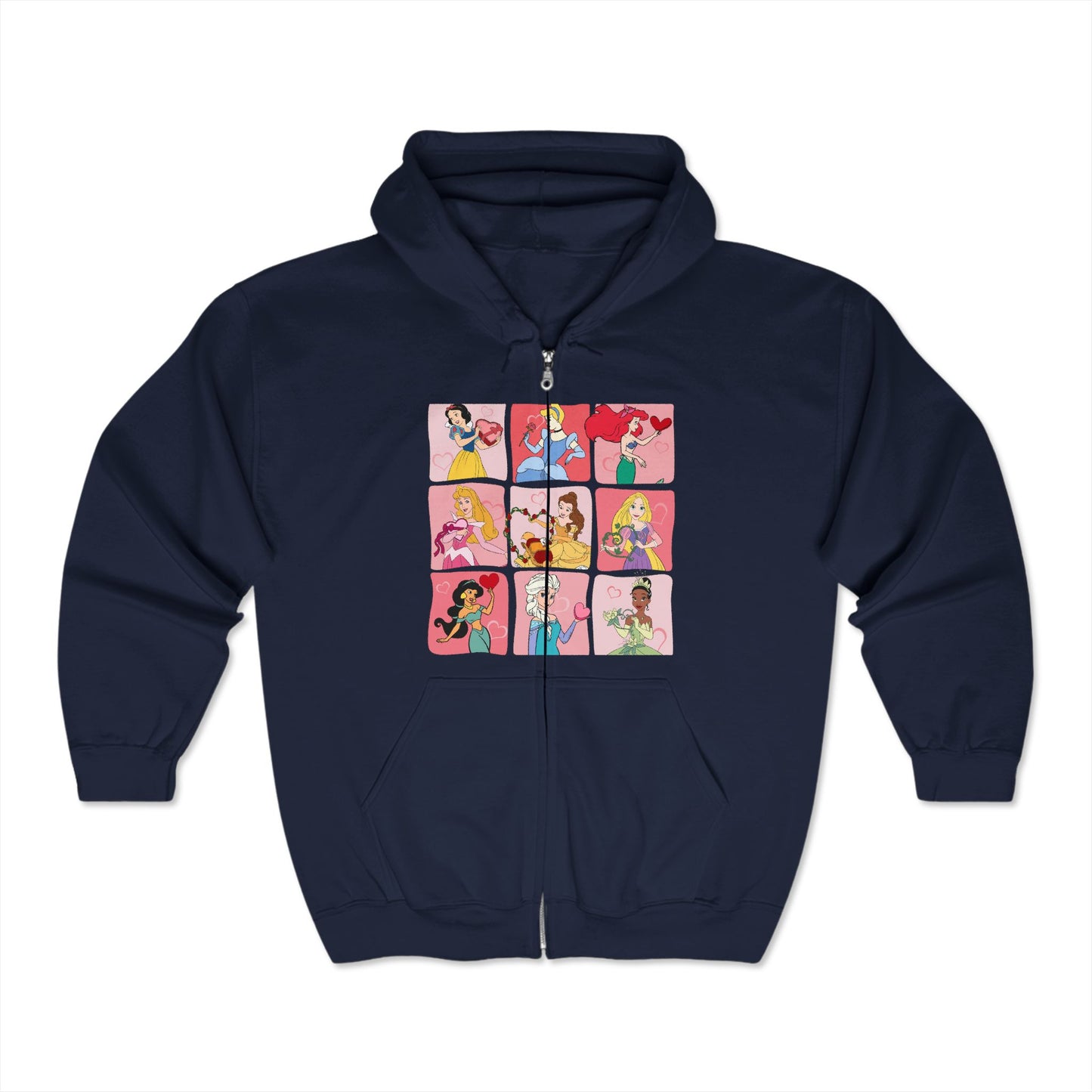 Valentines Unisex Heavy Blend™ Full Zip Hooded Sweatshirt