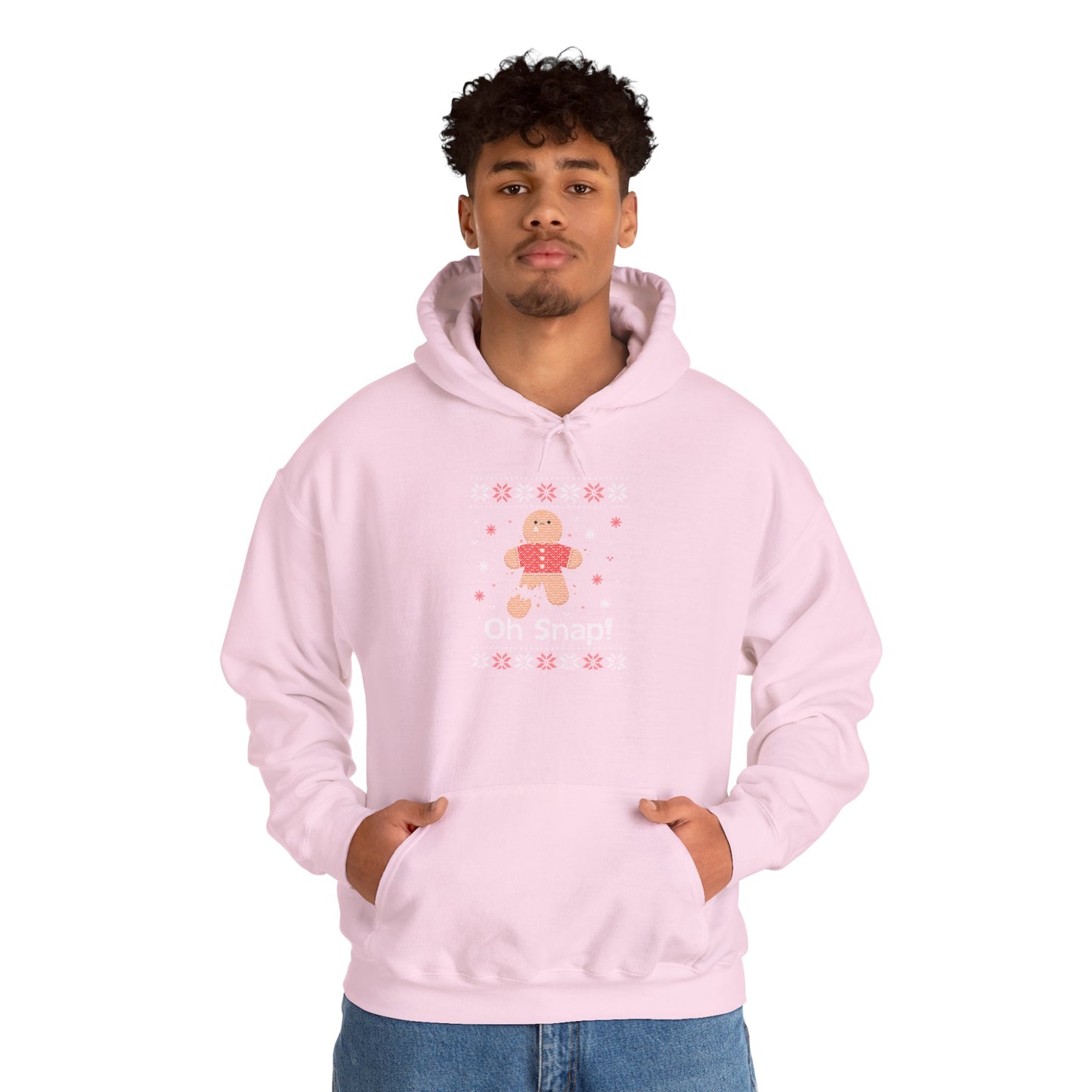 Funny Gingerbread Man Hoodie, Cozy Holiday Hoodie, Christmas Gift, Comfortable Winter Wear, Unisex Seasonal Apparel