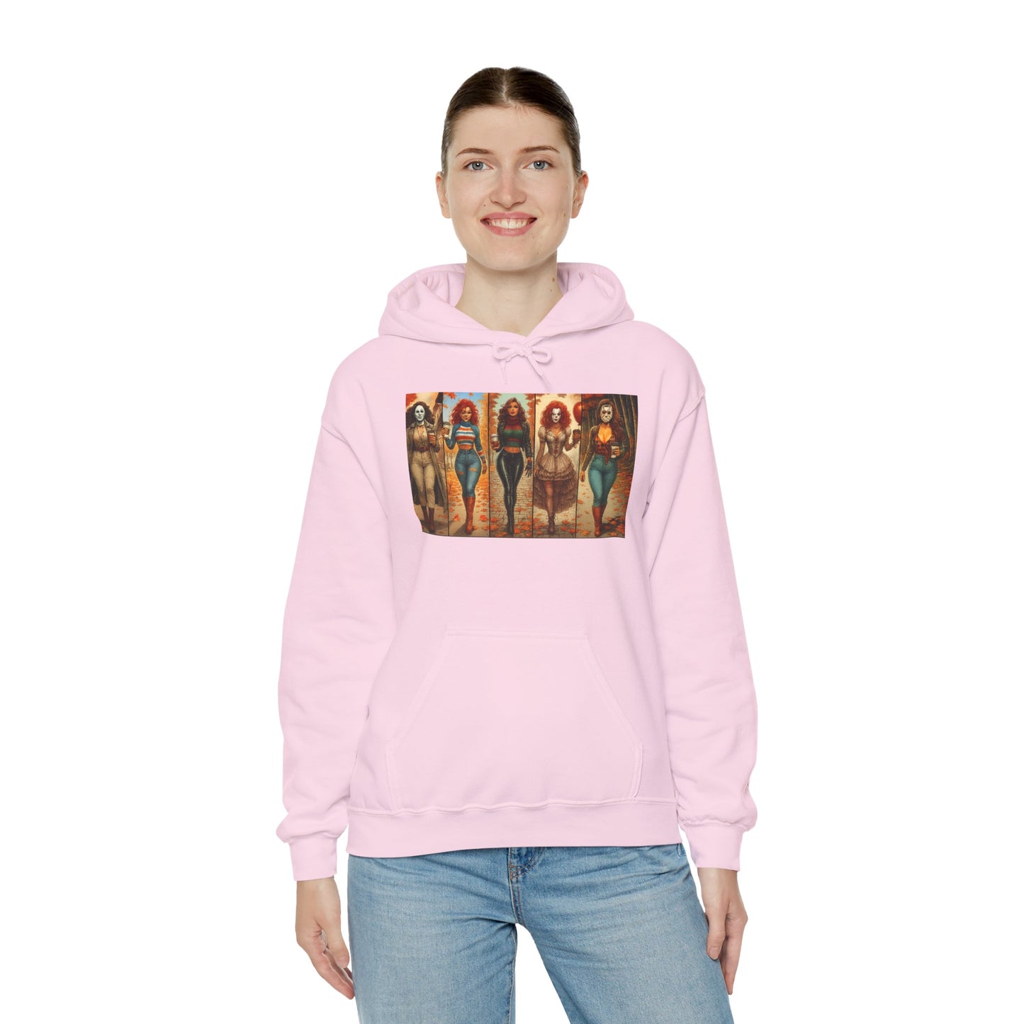 Vibrant Art Hooded Sweatshirt - Cozy Fashion, Perfect Gift, Casual Wear, Unisex Hoodie, Statement Piece