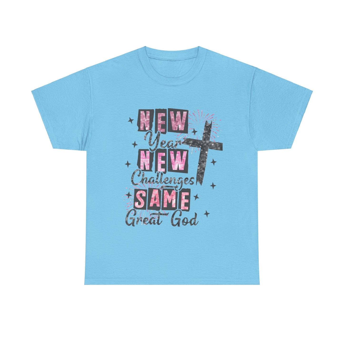 New Year Unisex Heavy Cotton Tee