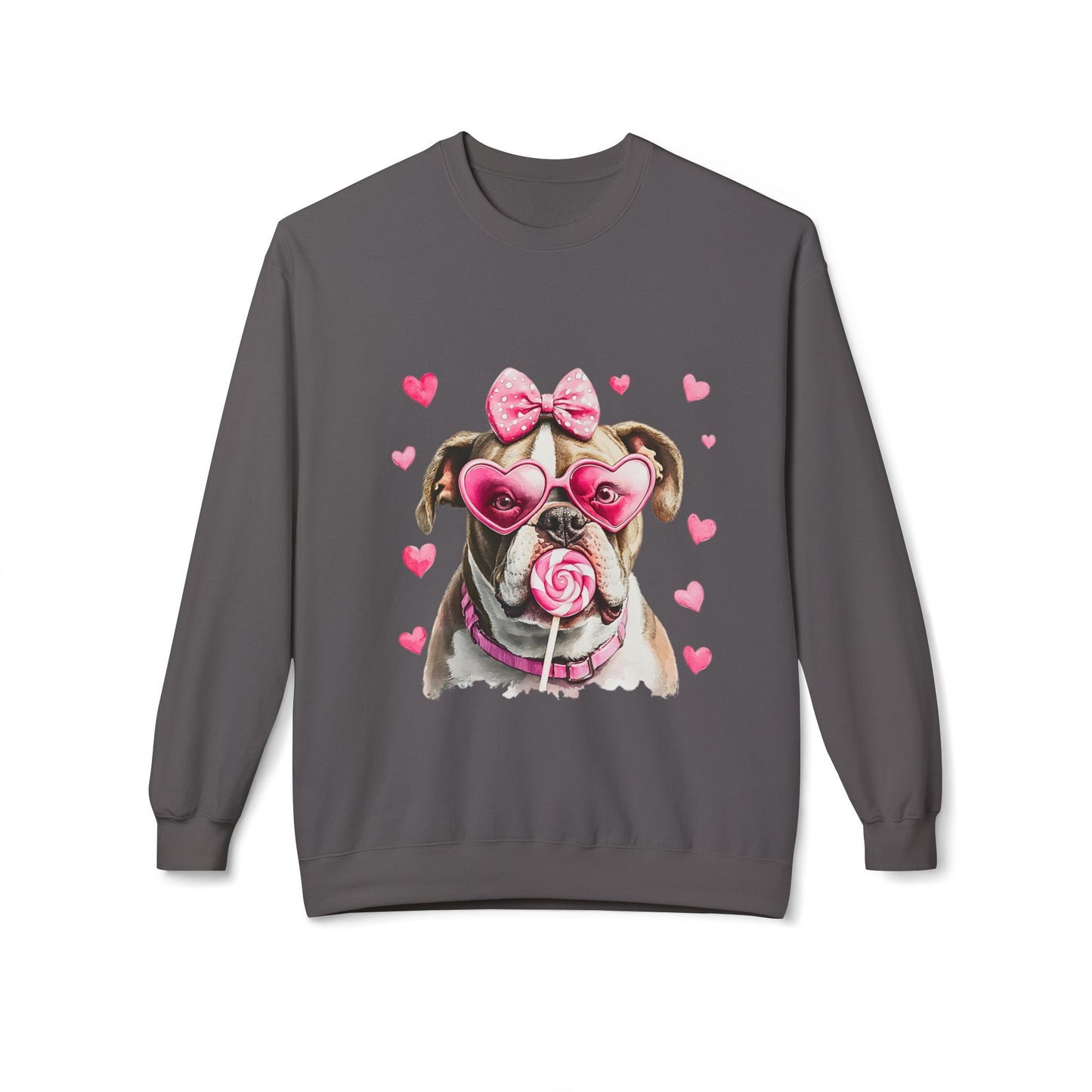 Valentines Unisex Midweight Softstyle Fleece Crewneck Sweatshirt
