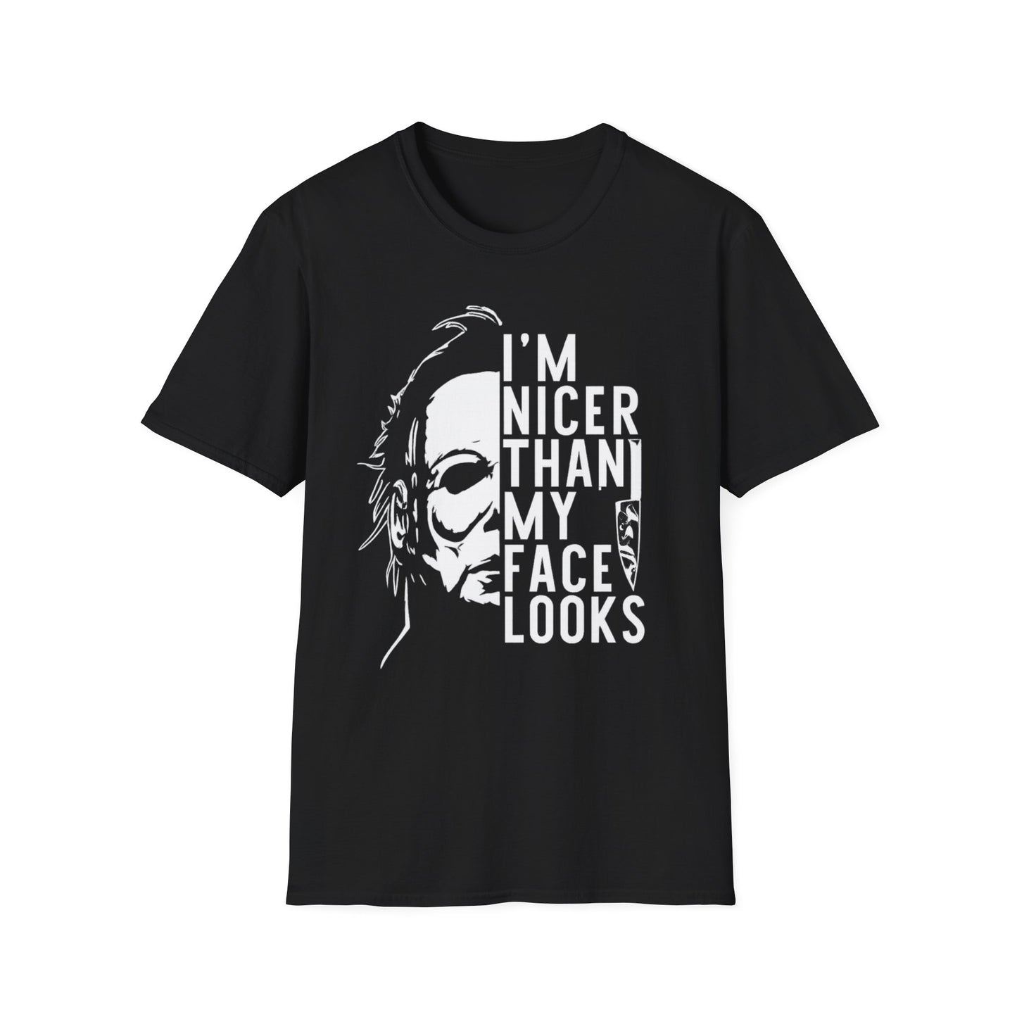 Graphic Horror-Themed Unisex T-Shirt | Perfect Gift for Halloween, Movie Lovers, Casual Wear, Unique Statement Tee