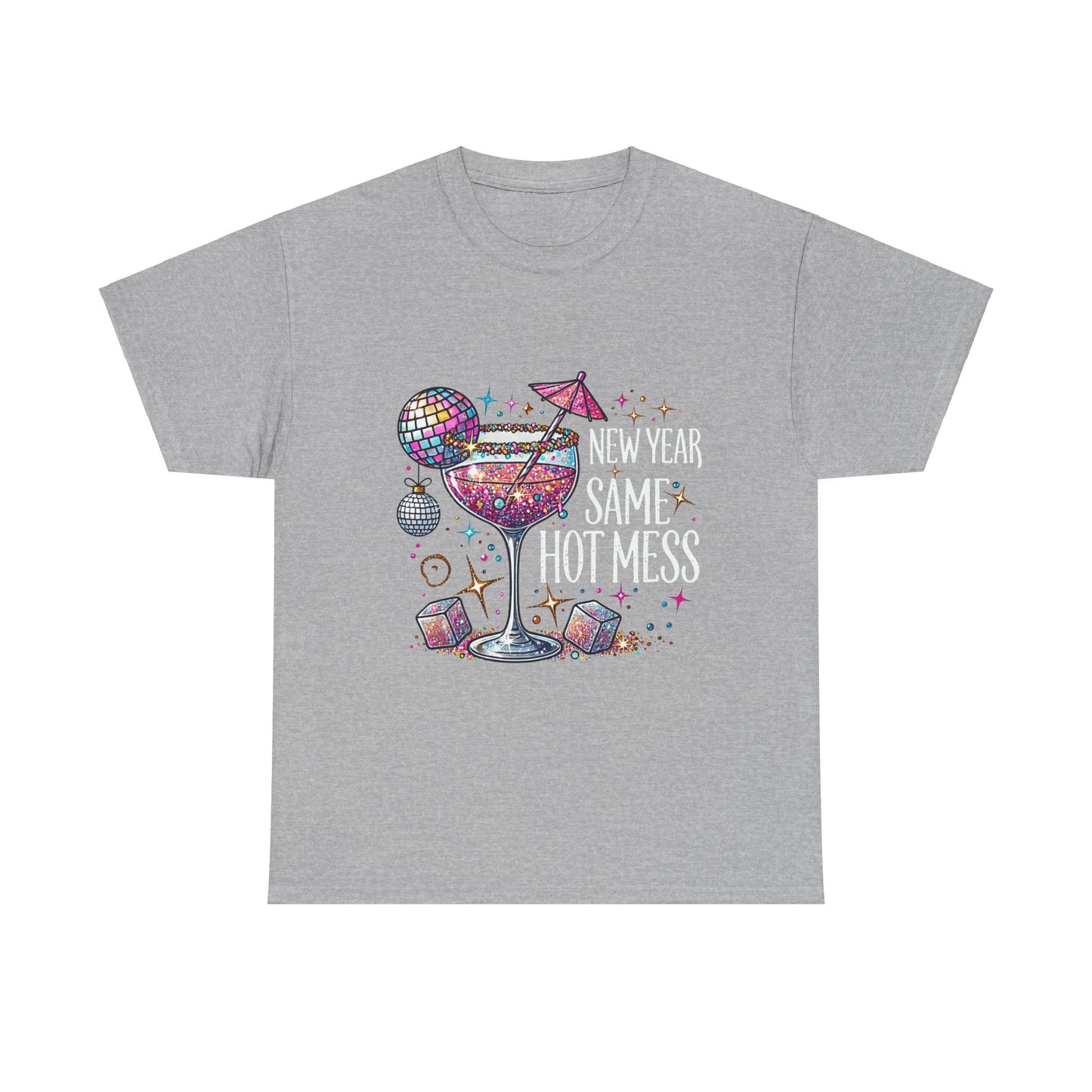 New Year Unisex Heavy Cotton Tee