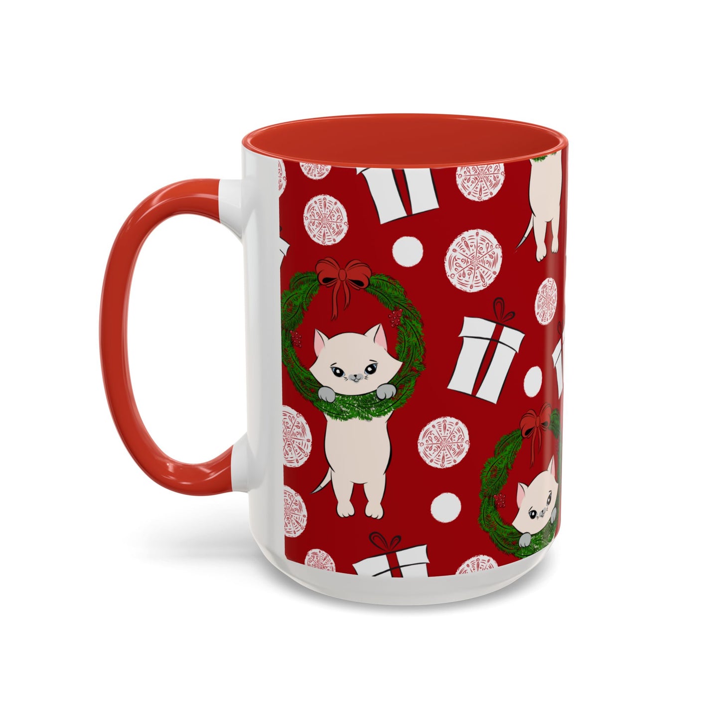 Christmas Accent Coffee Mug (11, 15oz)