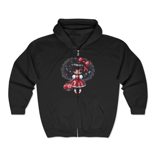Valentines Unisex Heavy Blend™ Full Zip Hooded Sweatshirt