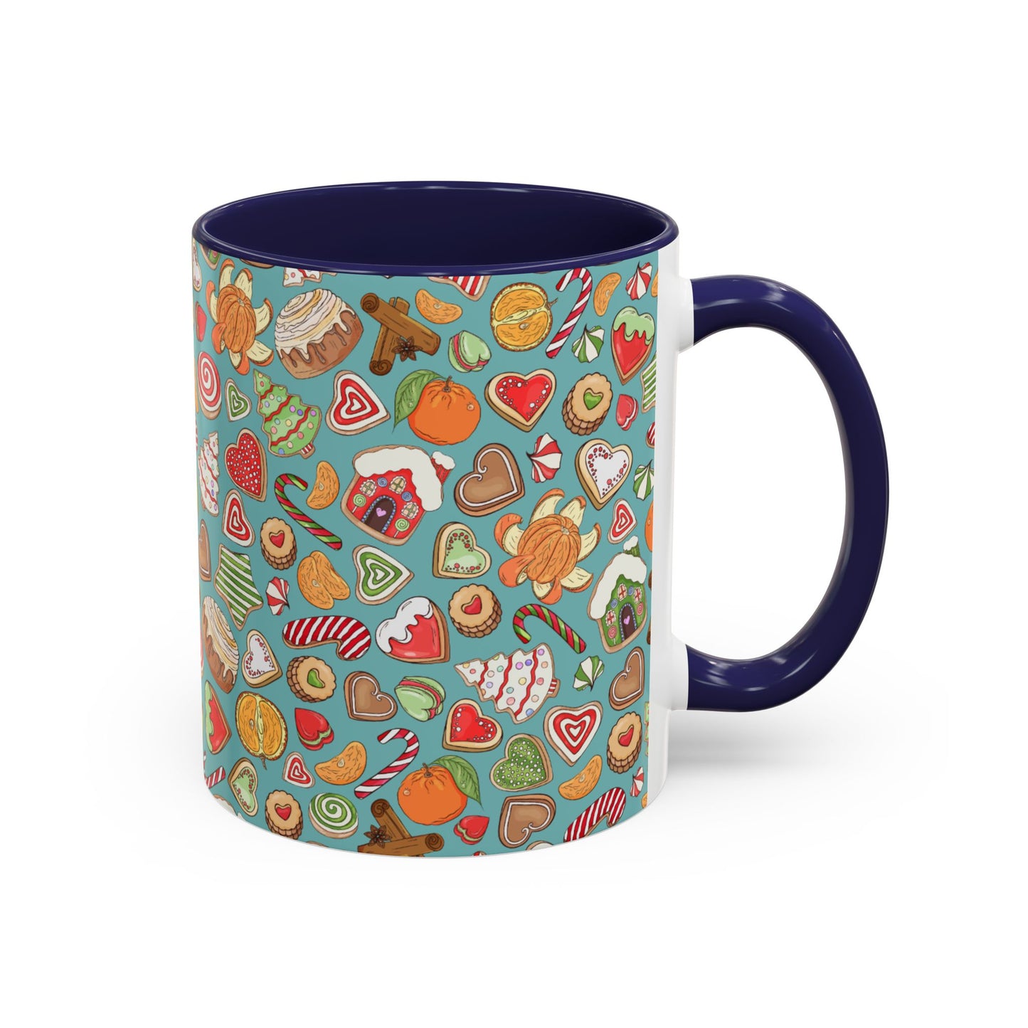 Christmas Accent Coffee Mug (11, 15oz)