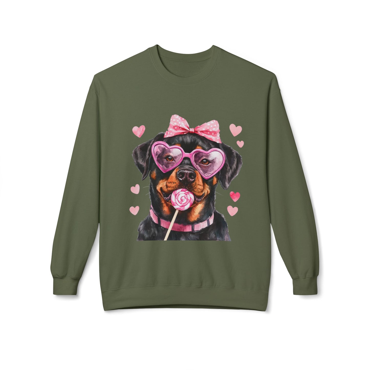 Valentines Unisex Midweight Softstyle Fleece Crewneck Sweatshirt