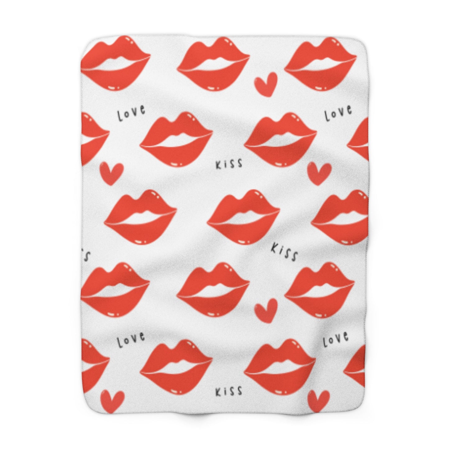 Valentines Sherpa Fleece Blanket