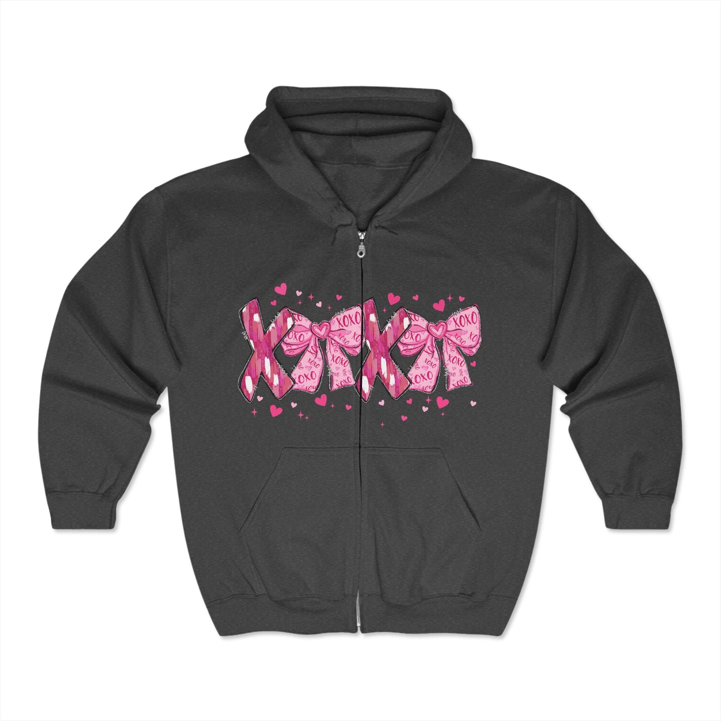 Valentines Unisex Heavy Blend™ Full Zip Hooded Sweatshirt