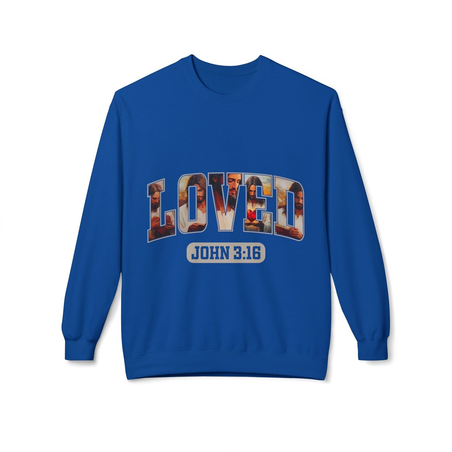 Valentines Unisex Midweight Softstyle Fleece Crewneck Sweatshirt