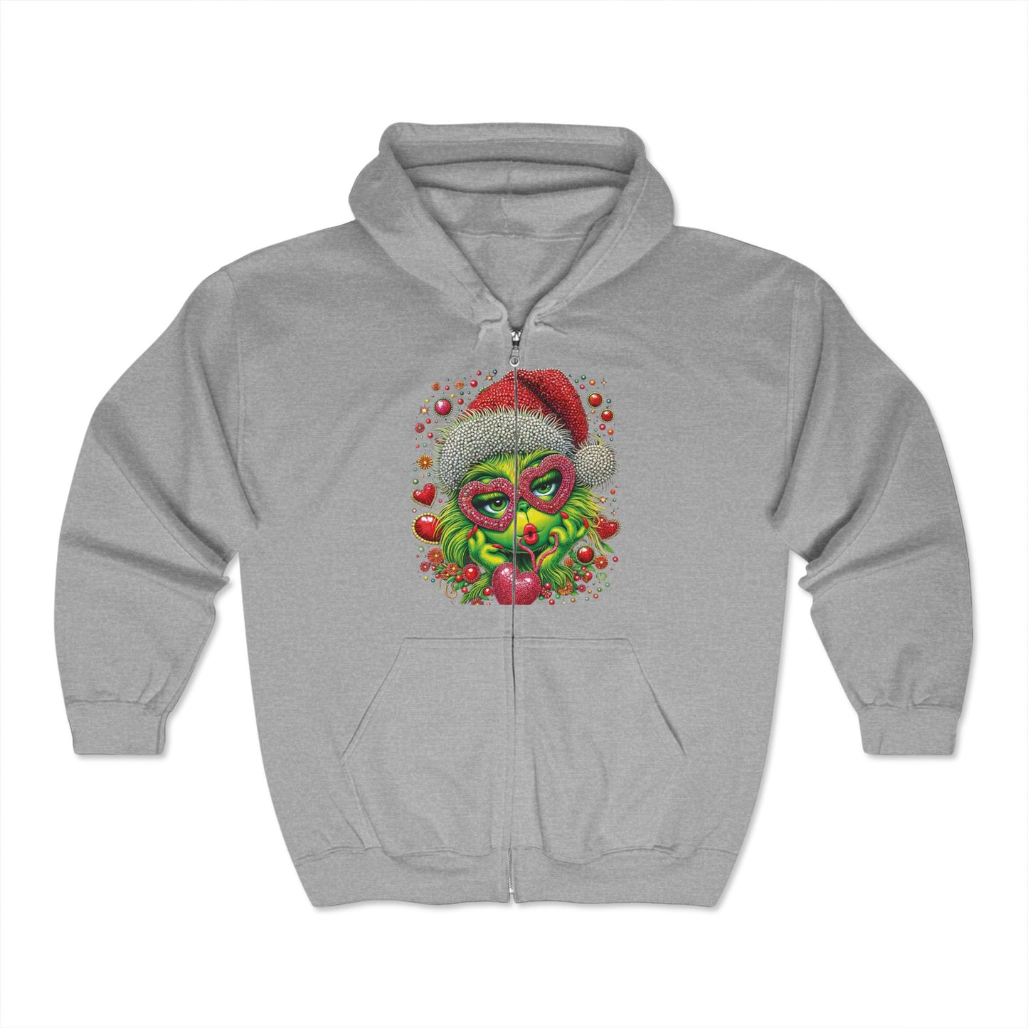 Christmas Unisex Heavy Blend™ Full Zip Hooded Sweatshirt